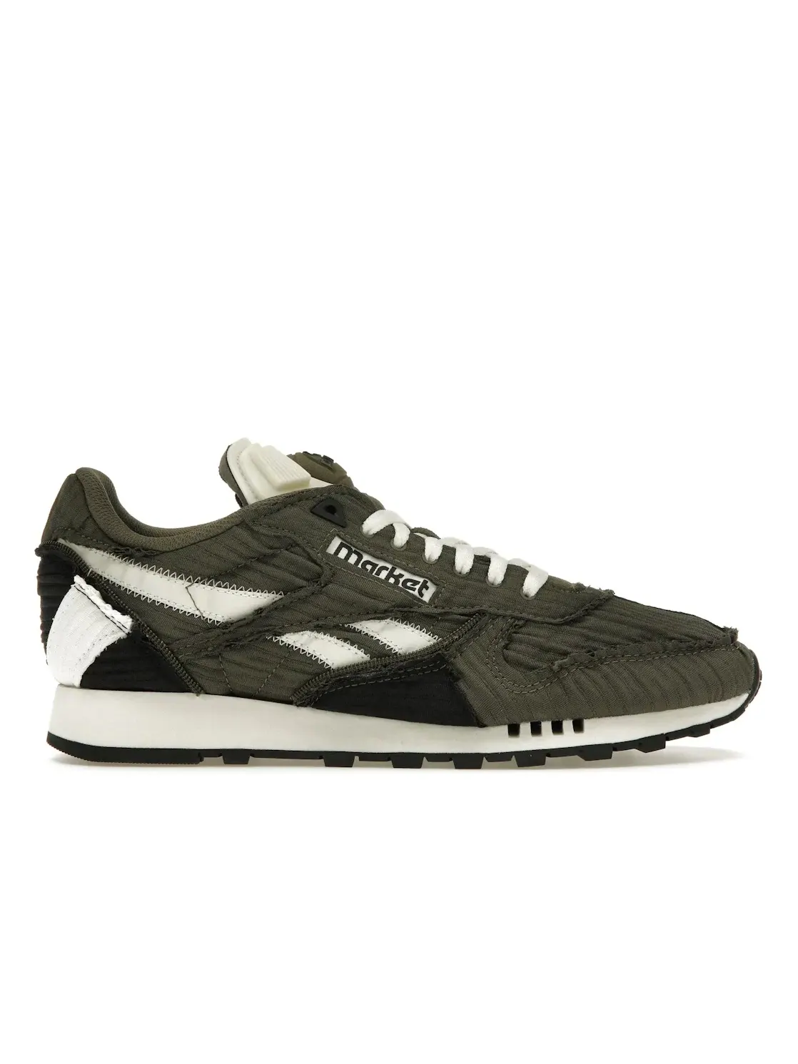 Кроссовки мужские Reebok Classic Leather Pump, для активного отдыха — изображение 1 из 4, зеленый/черный