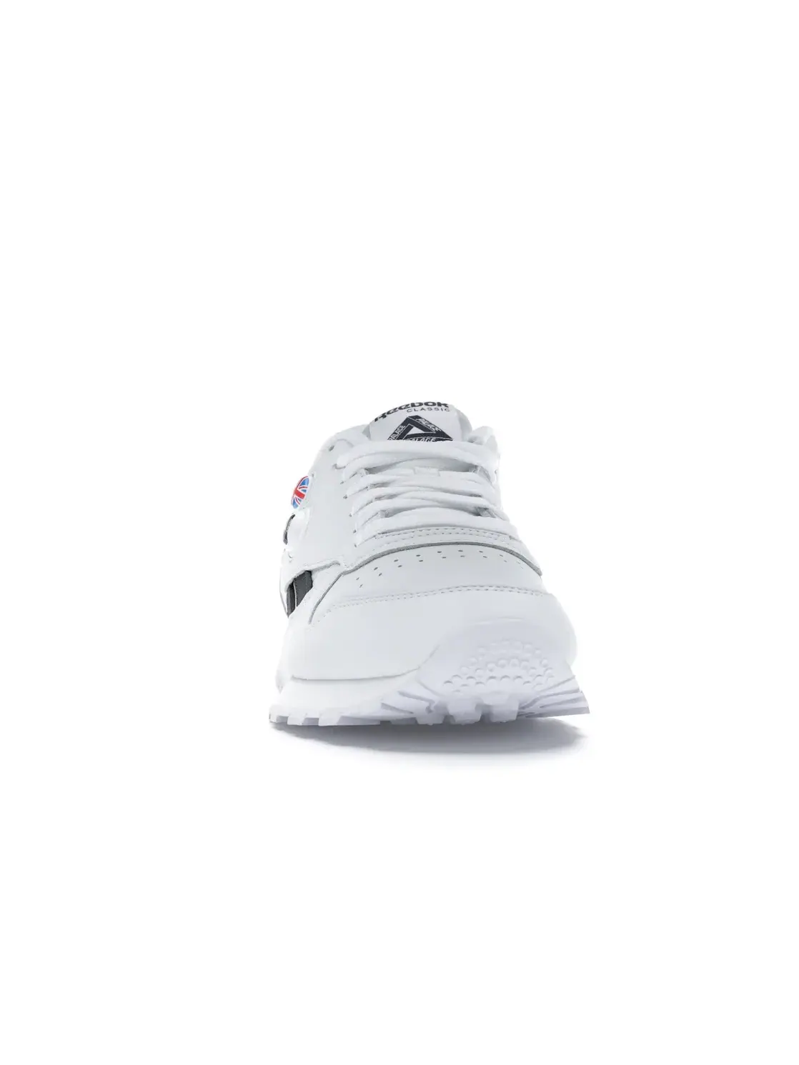 Кроссовки мужские Reebok Classic Leather Pump, с системой Pump — изображение 2 из 4, белый/темно-синий/синий