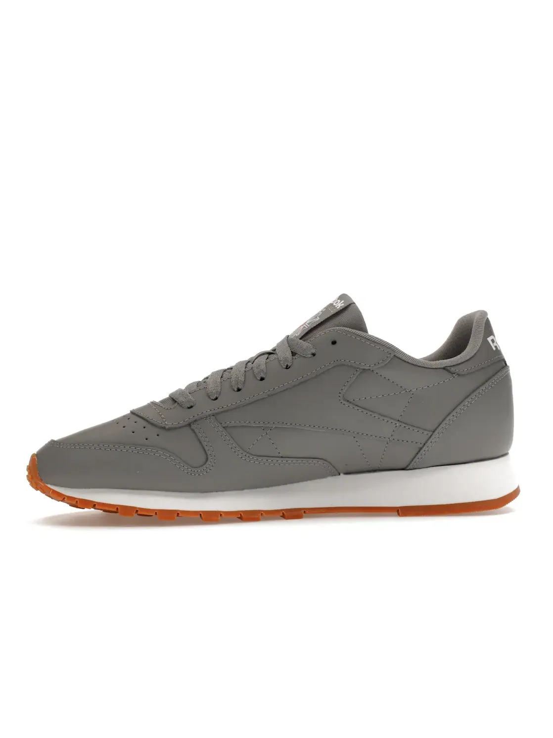Кроссовки Reebok Classic Leather Lifestyle — изображение 3 из 4, серый/белый