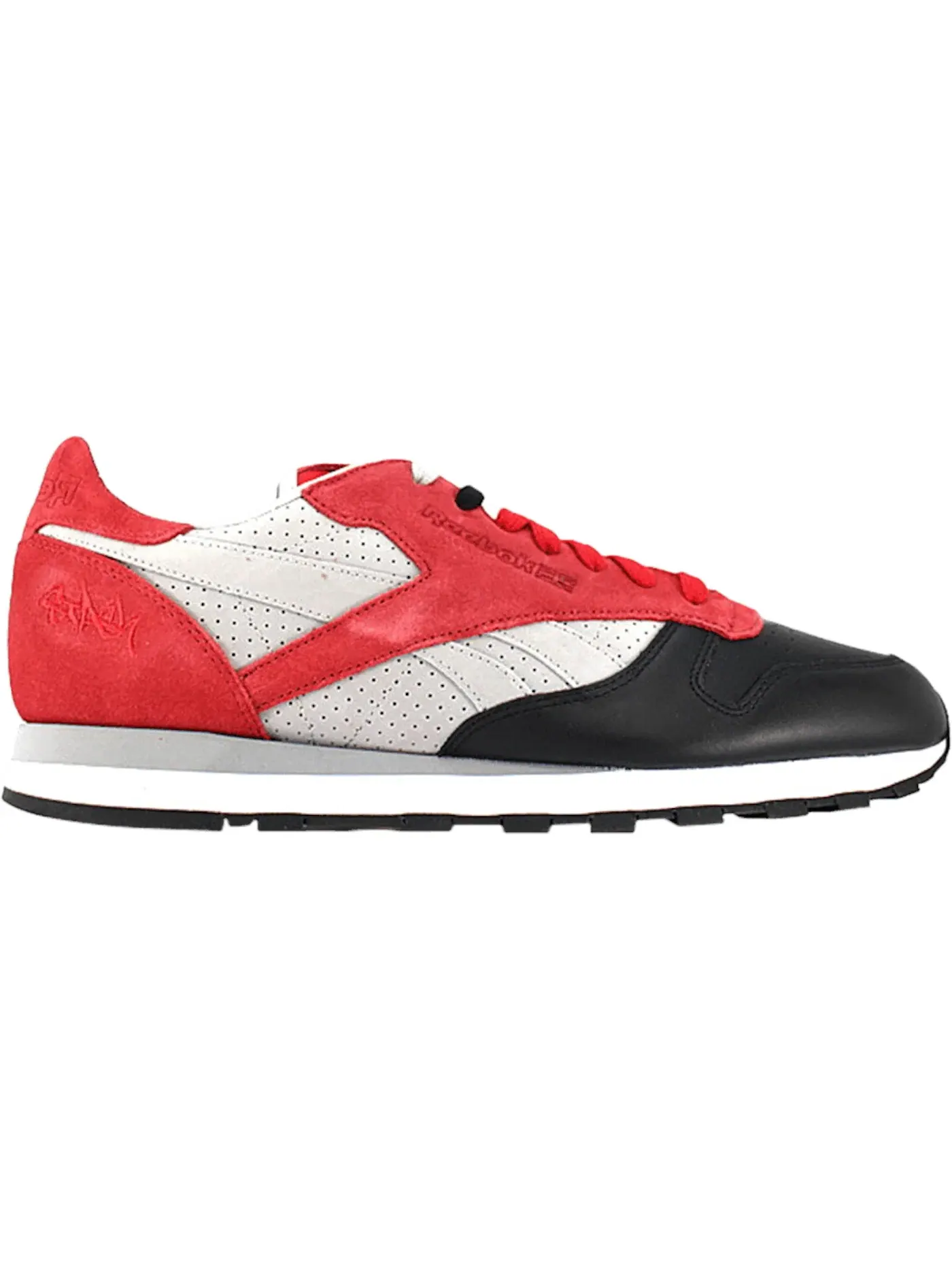 Кроссовки мужские Reebok Classic Leather R12, Lifestyle — изображение 1 из 1, красный/-черный