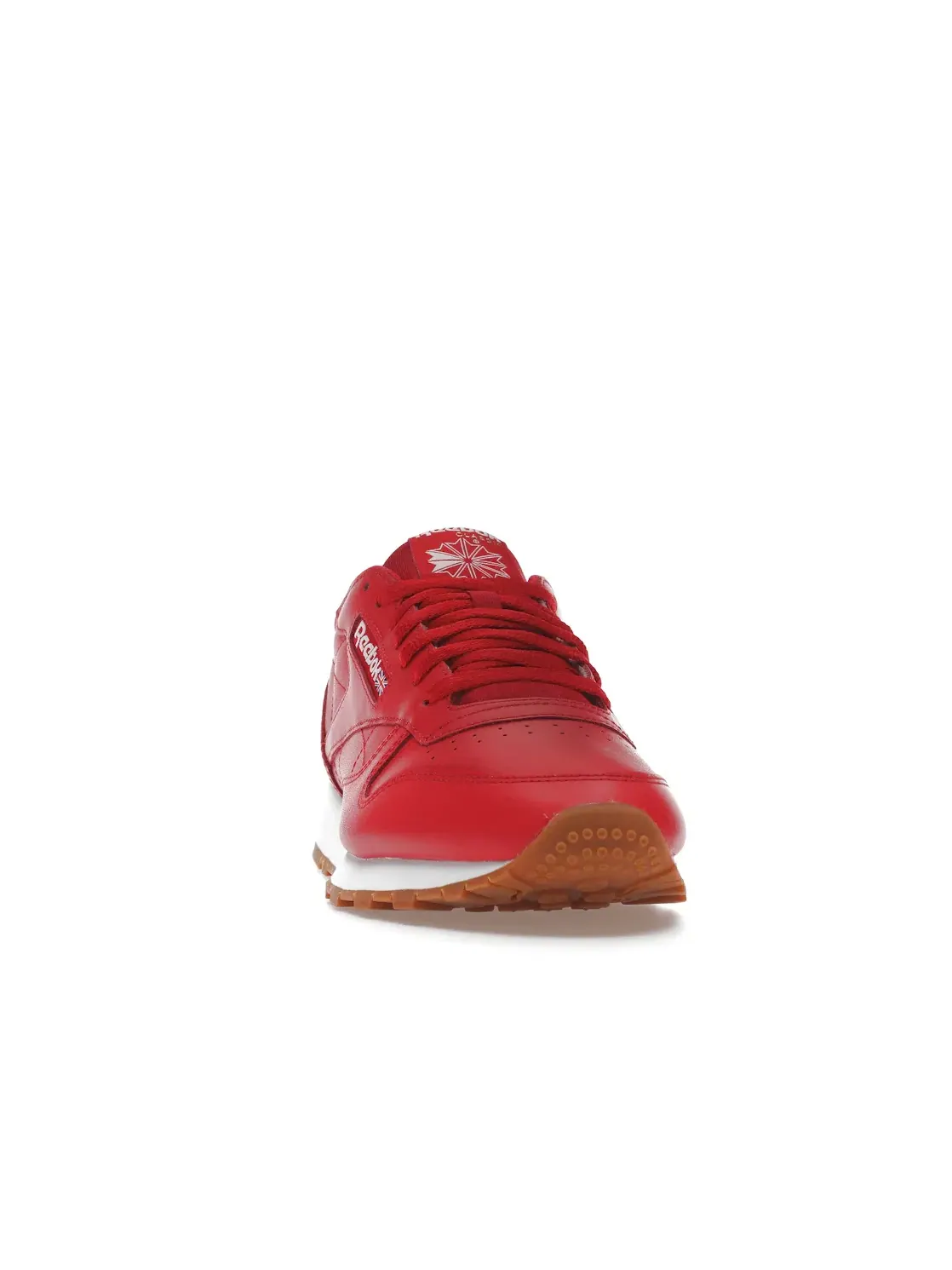 Кроссовки Reebok Classic Leather, Lifestyle — изображение 2 из 4, красный/белый