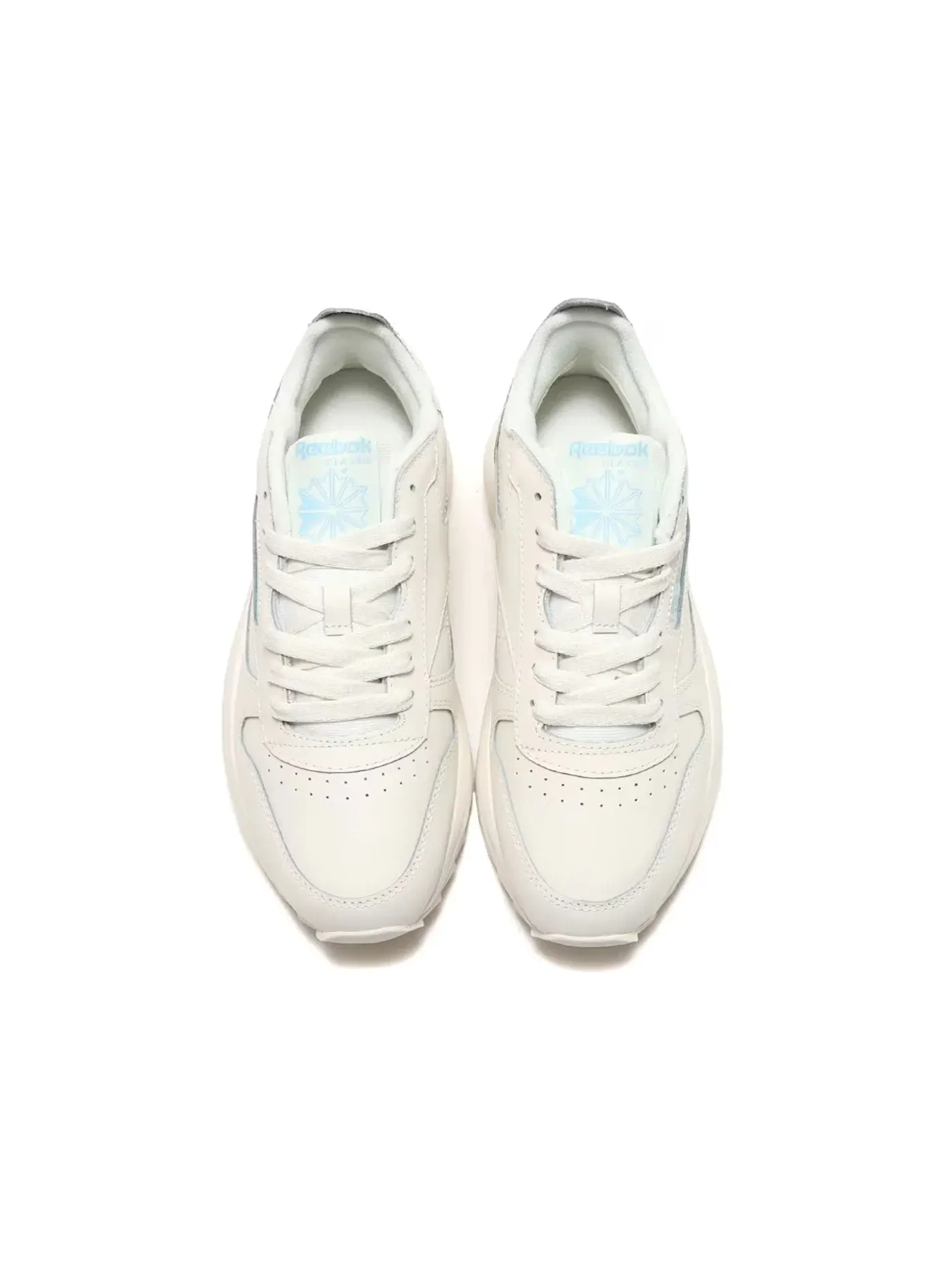 Кроссовки женские Reebok Classic Leather SP Extra, кожаные, замшевые — изображение 3 из 4, синий