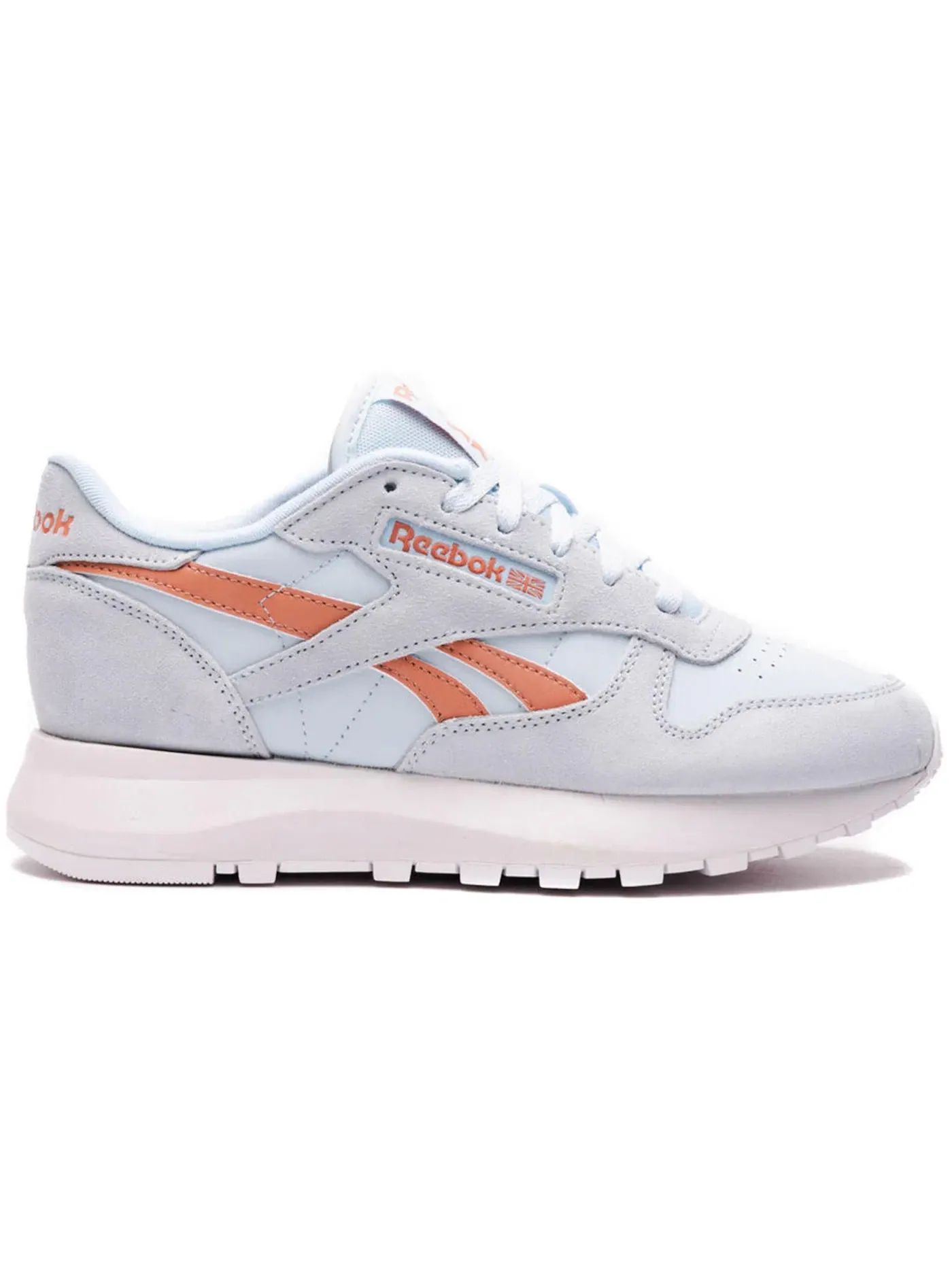 Кроссовки женские Reebok Classic Leather SP, кожаные — изображение 1 из 1, оранжевый