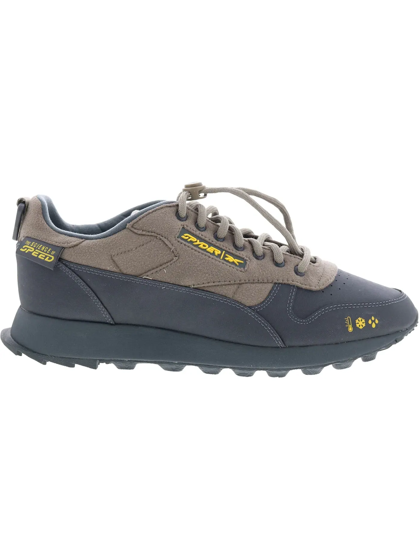 Кроссовки мужские Reebok Classic Leather Trail, Lifestyle — изображение 1 из 1, серый желтый