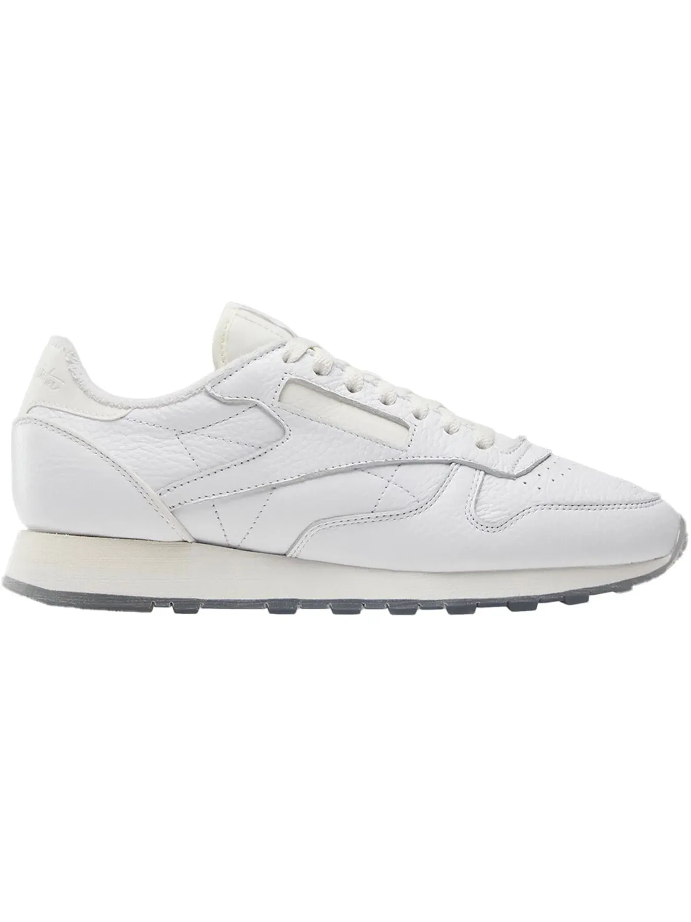 Кроссовки Reebok Classic Leather Lifestyle, кожаные — изображение 1 из 2, белый//серый