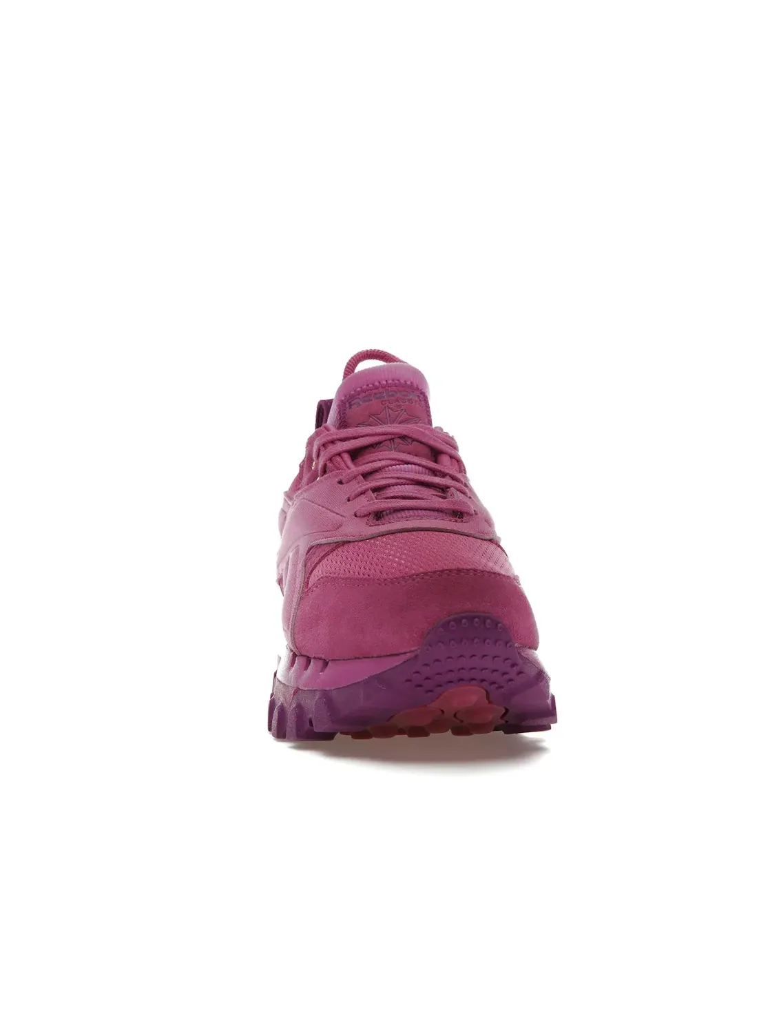 Кроссовки женские Reebok Classic Leather V2, кожаные — изображение 2 из 4, золотистый
