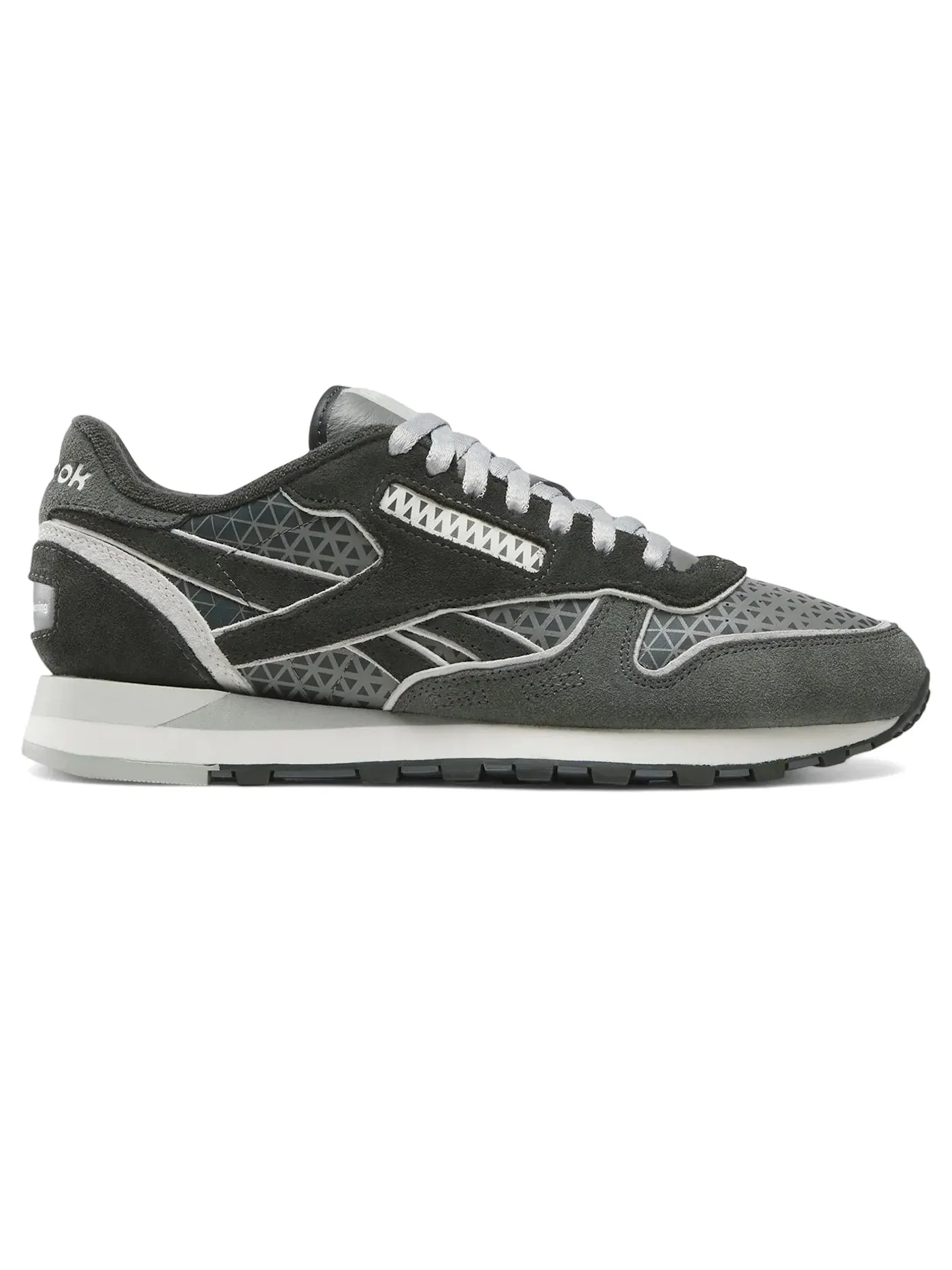 Кроссовки мужские Reebok Classic Leather, Lifestyle — изображение 1 из 1, серый/белый