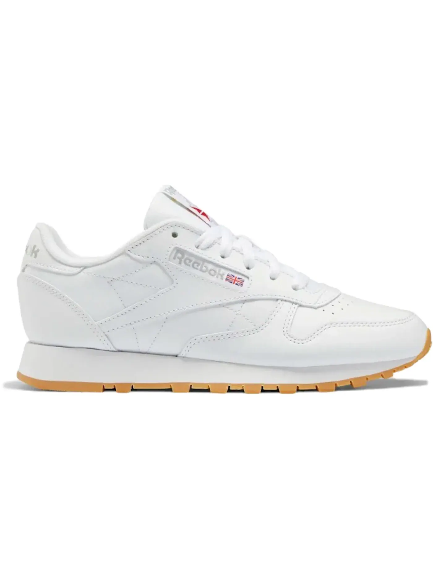 Кроссовки женские Reebok Classic Leather, кожаные — изображение 1 из 1, серый