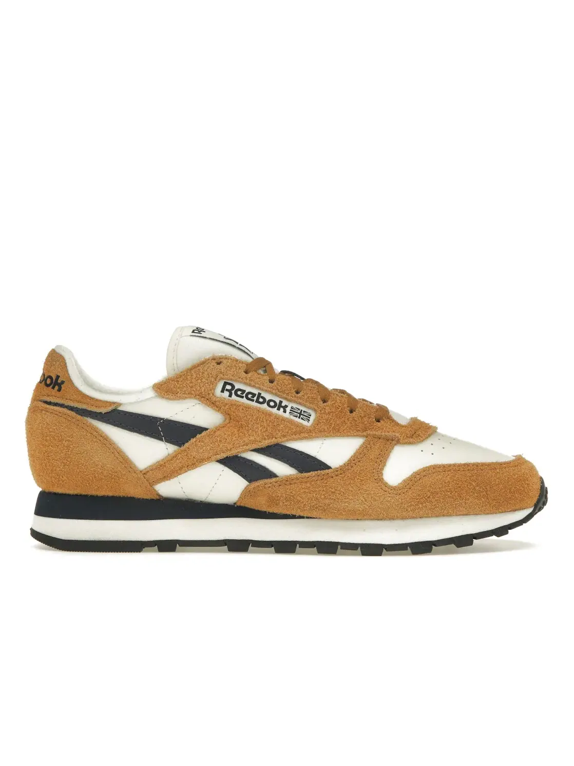 Кроссовки Reebok Classic Leather Lifestyle — изображение 1 из 4, коричневый/темно-синий