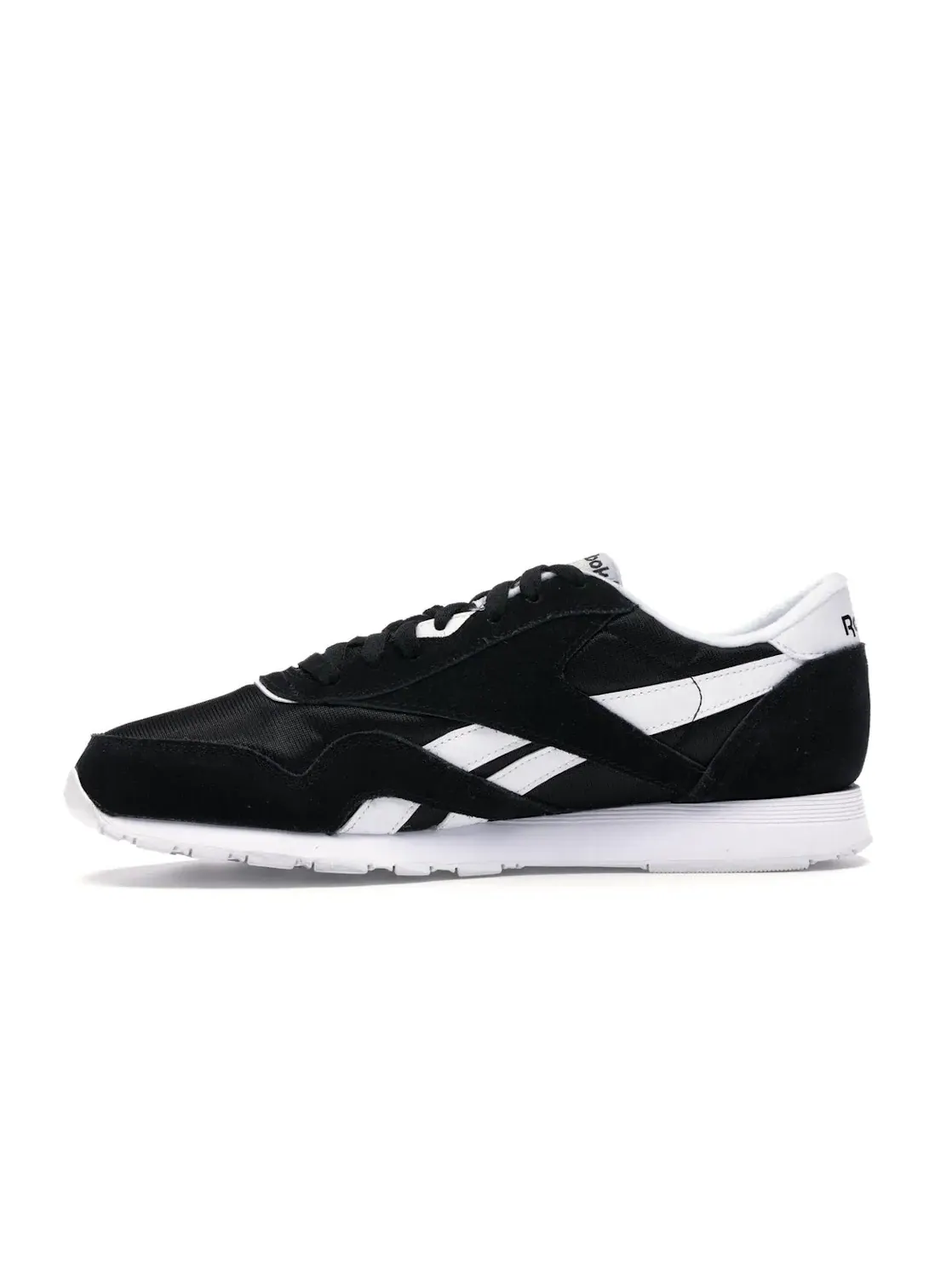 Кроссовки мужские Reebok Classic Nylon, низкий вырез — изображение 3 из 4, черный/белый