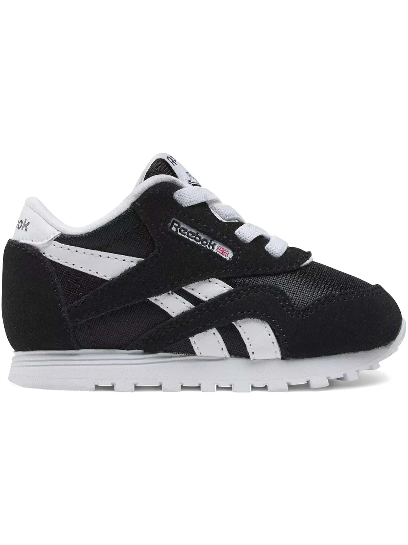 Кроссовки детские Reebok Classic Nylon, Lifestyle — изображение 1 из 1, черный, белый