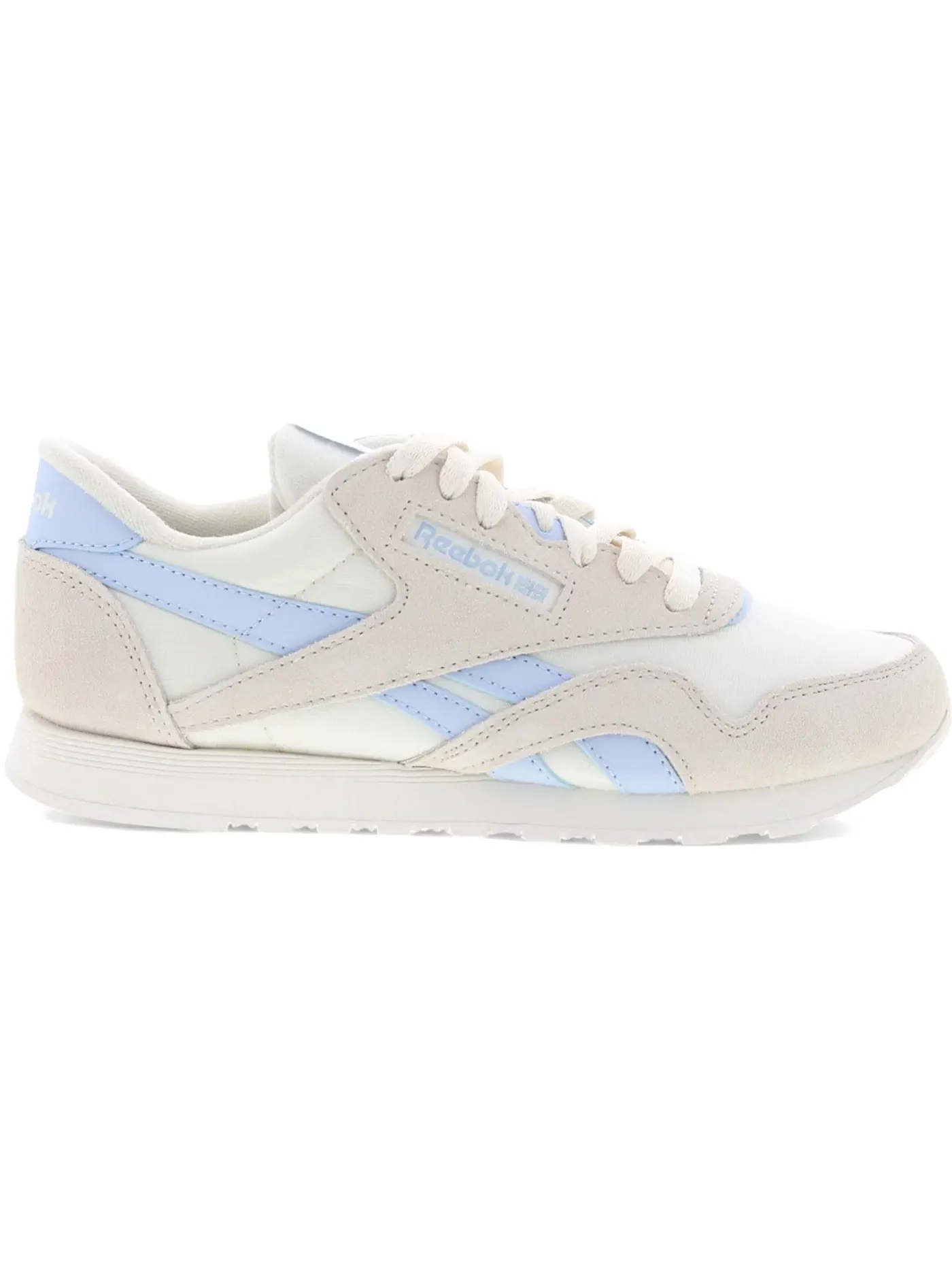 Кроссовки женские Reebok Classic Nylon Lifestyle, нейлон с замшей — изображение 1 из 1, бледный синий