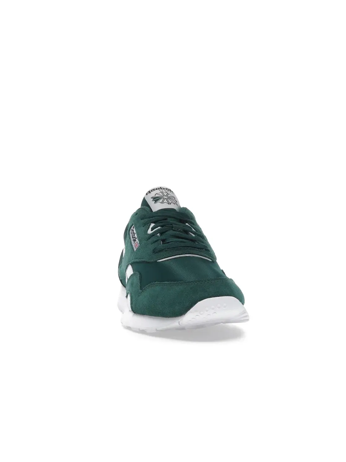 Кроссовки мужские Reebok Classic Nylon, лайфстайл — изображение 2 из 4, зеленый/зеленый/белый