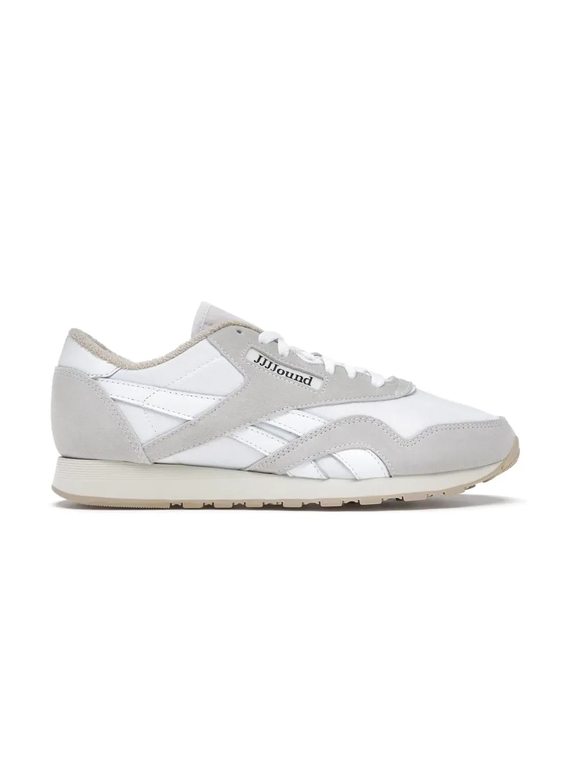 Кроссовки мужские Reebok Classic Nylon Lifestyle White Grey — изображение 1 из 4, белый серый