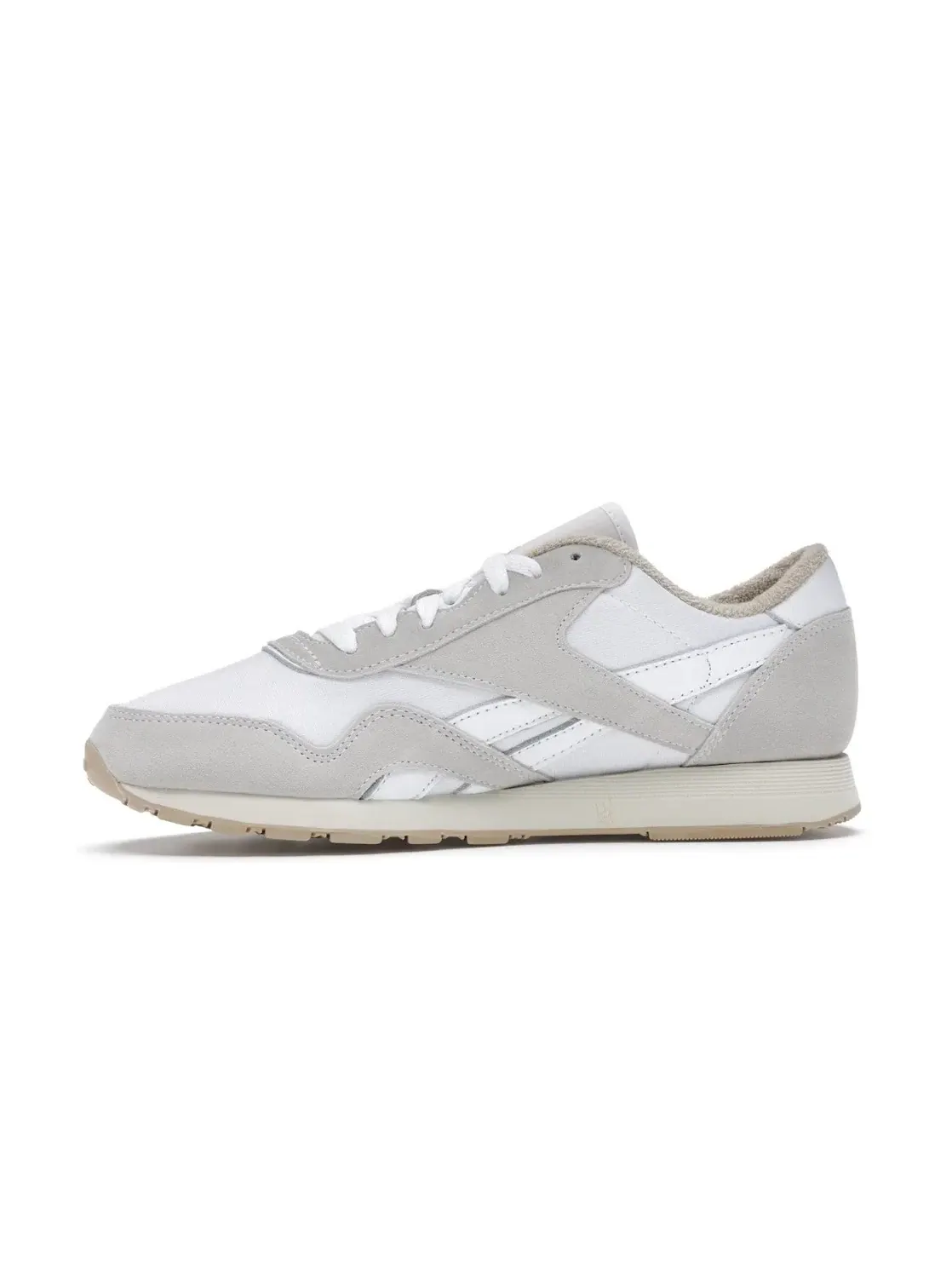 Кроссовки мужские Reebok Classic Nylon Lifestyle White Grey — изображение 3 из 4, белый серый
