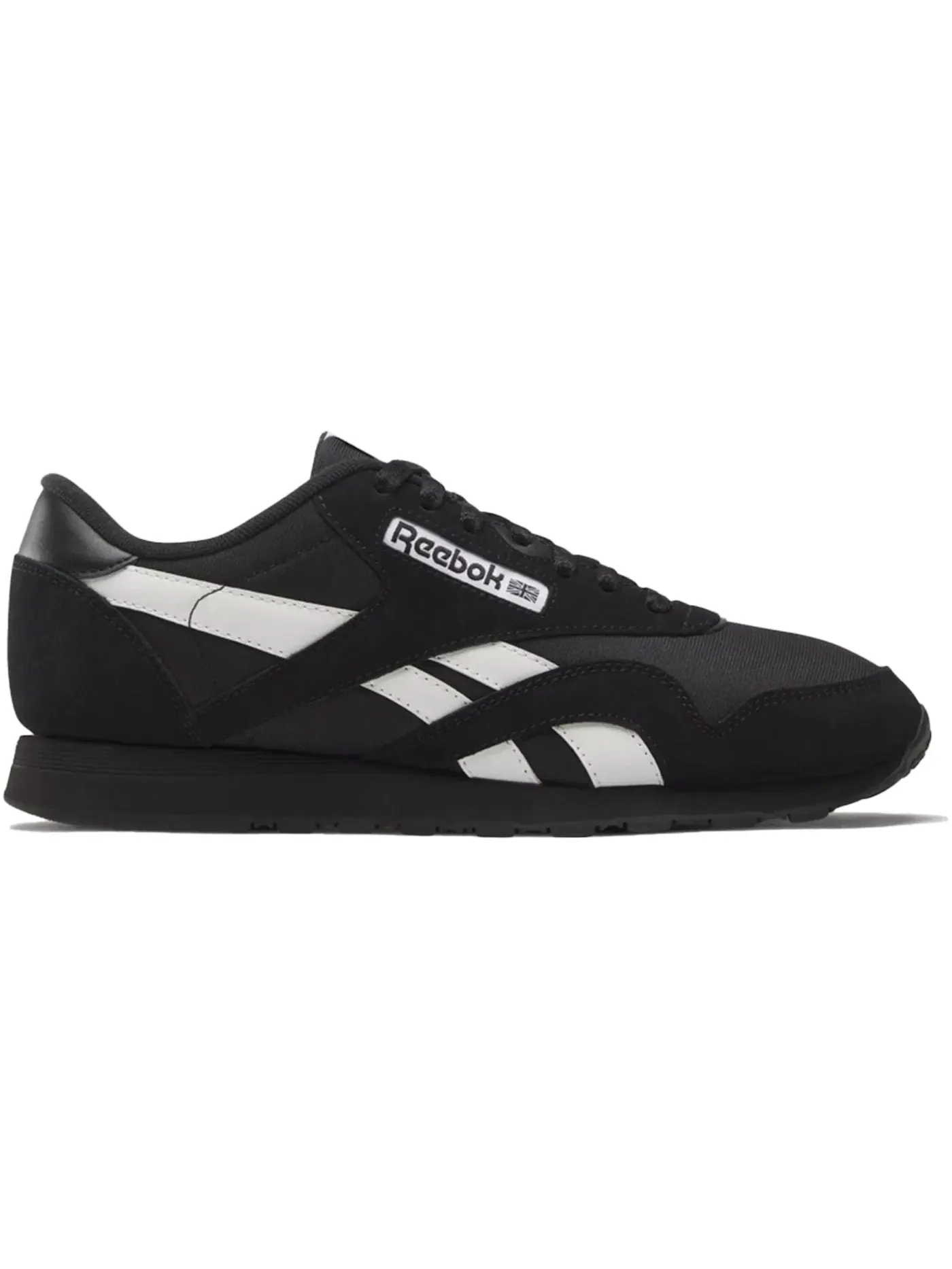 Кроссовки мужские Reebok Classic Nylon Core Black — изображение 1 из 1, черный