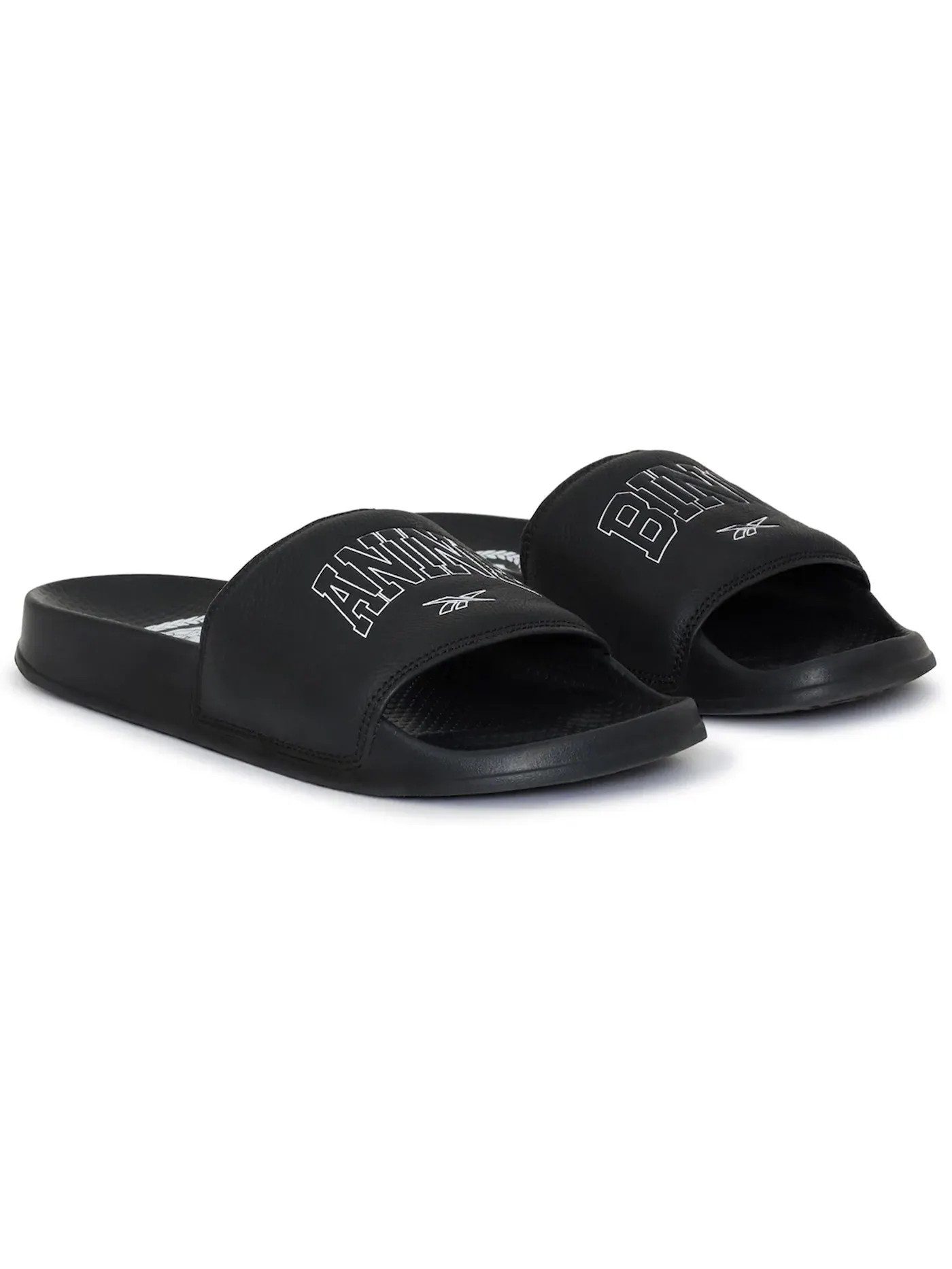 Мужские шлепанцы с логотипом Reebok Classic Slide Anine Bing — изображение 2 из 2, черный/белый