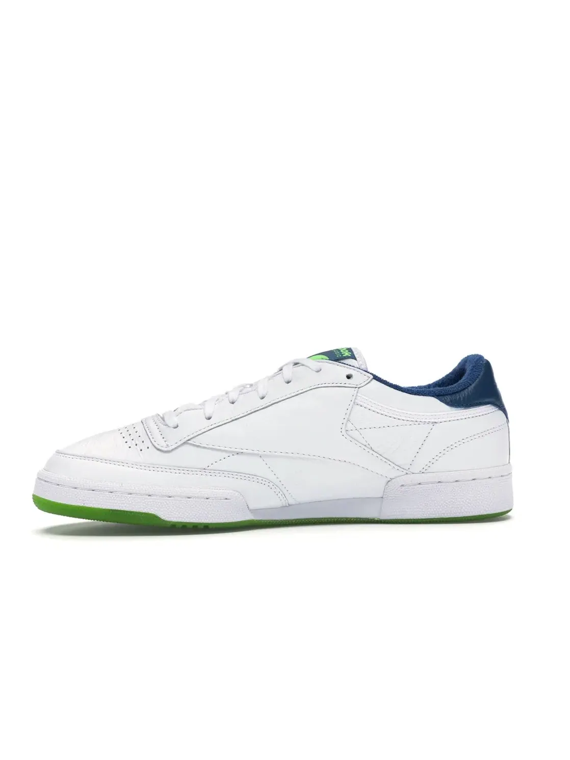 Кроссовки мужские Reebok Club C 85 Lifestyle — изображение 3 из 4, синий-зеленый