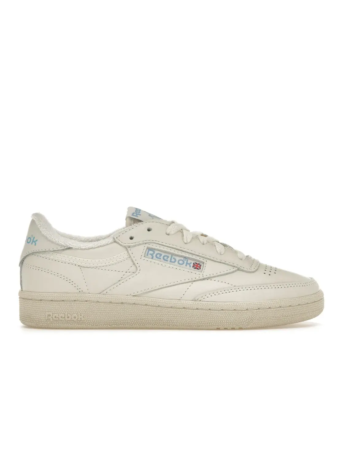 Кроссовки женские Reebok Club C 85 Lifestyle, кожаные — изображение 1 из 4, синий