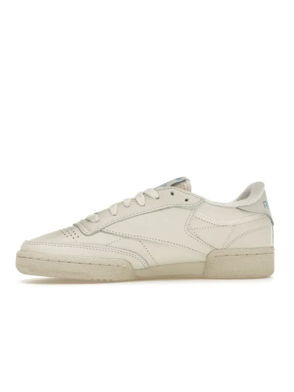 Кроссовки женские Reebok Club C 85 Lifestyle, кожаные — изображение 3 из 4, синий
