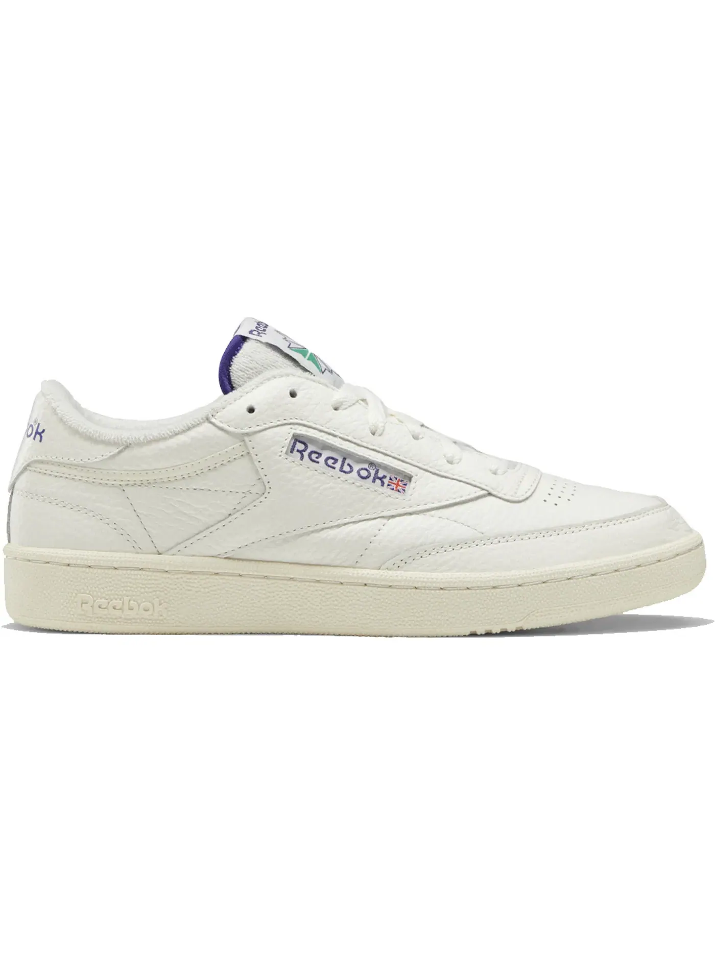 Кроссовки мужские Reebok Club C 85, повседневные — изображение 1 из 1, фиолетовый