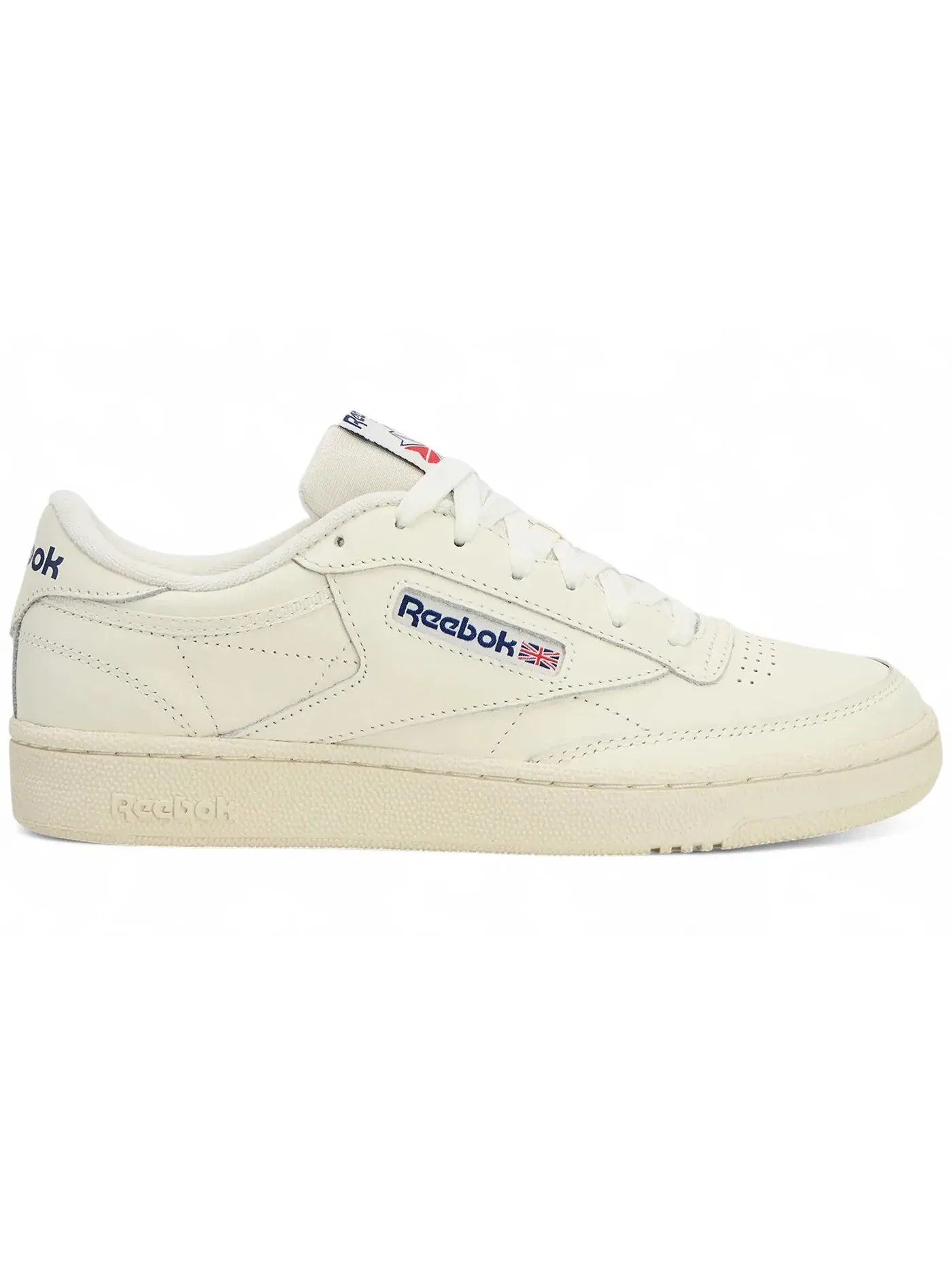 Кроссовки Reebok Club C 85 Lifestyle, кожаные, Chalk/Chalk/Classic Cobalt — изображение 1 из 1, синий