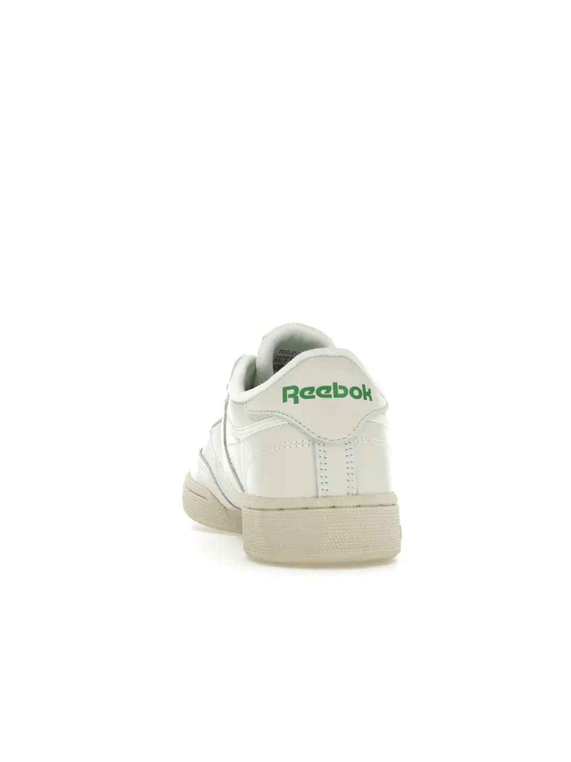 Кроссовки женские Reebok Club C 85, замша и текстиль — изображение 4 из 4, зеленый