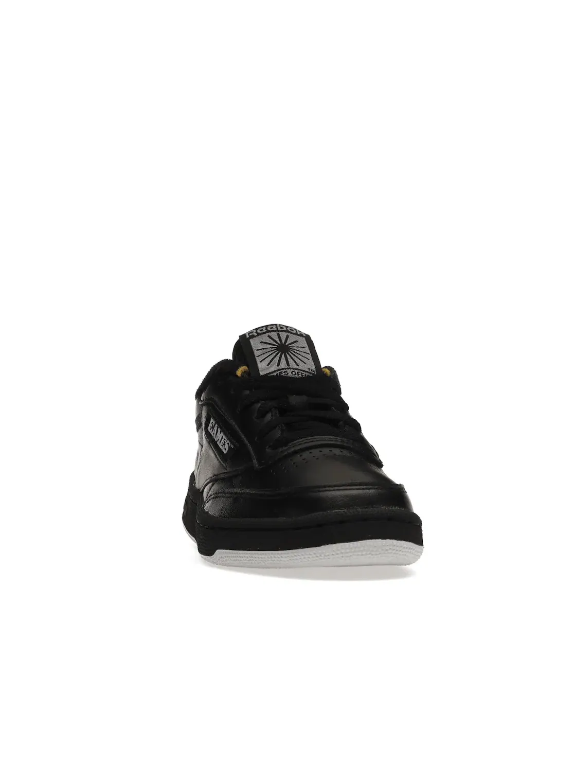 Кроссовки мужские Reebok Club C 85 Eames Monotone Pack Black, кожаные — изображение 2 из 4, черный