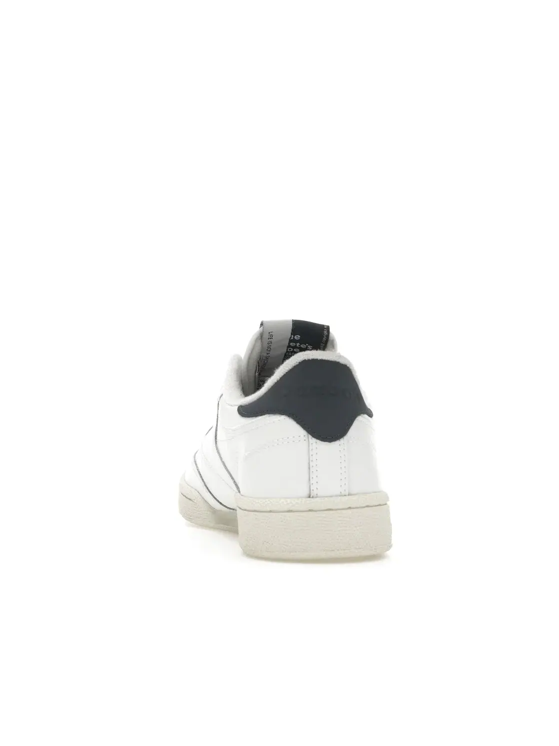 Кроссовки мужские Reebok Club C 85, кожаные — изображение 4 из 4, белые с синим