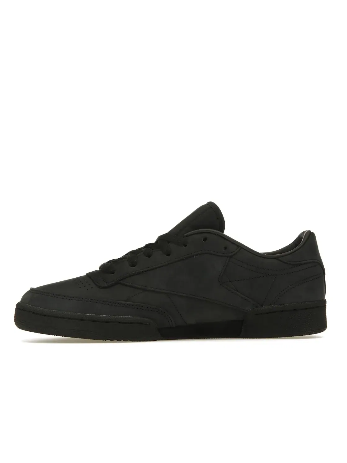 Кроссовки мужские Reebok Club C 85 JJJJound, замшевые — изображение 3 из 4, черный