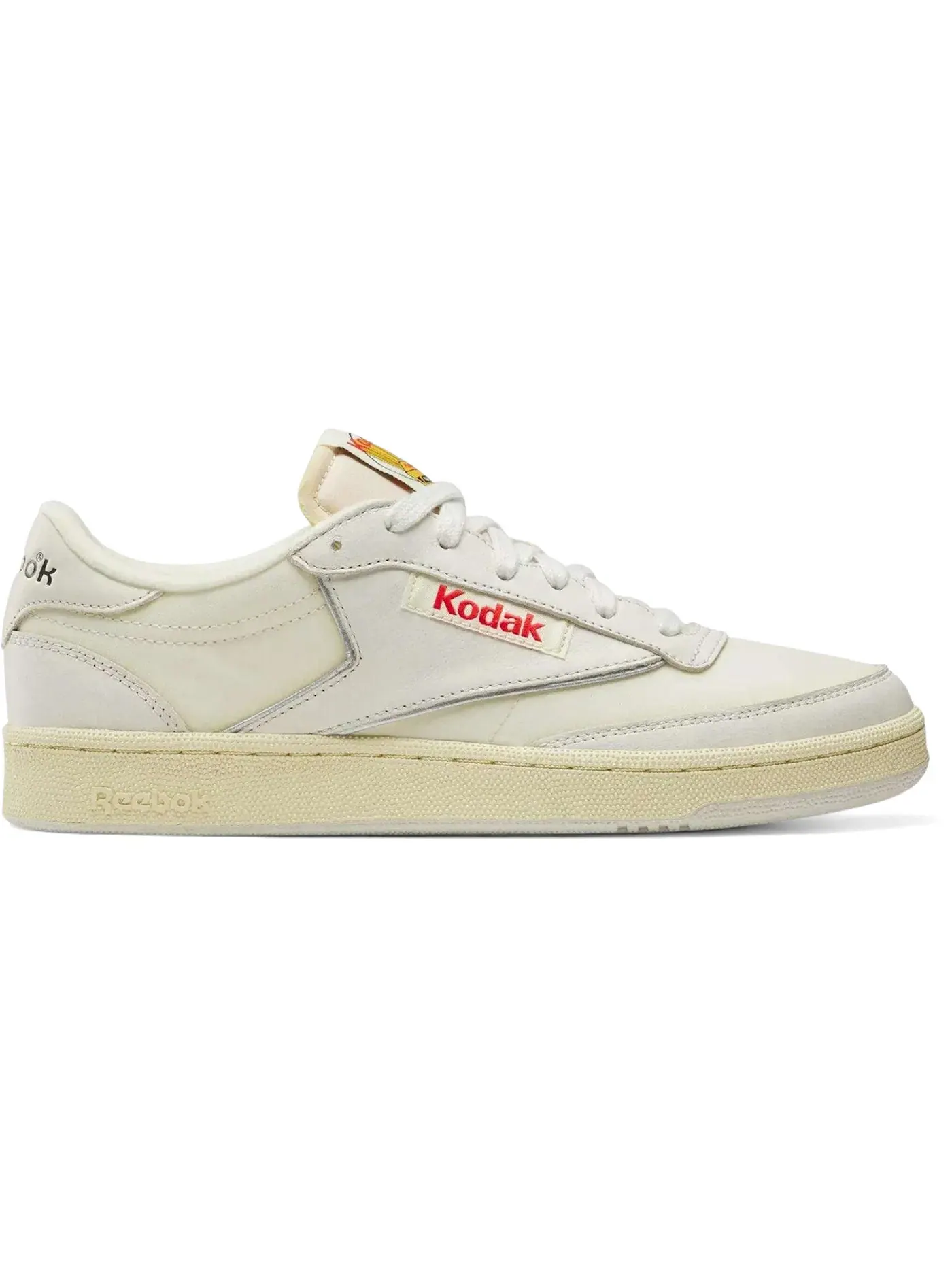 Кроссовки мужские Reebok Club C 85 Kodak, Lifestyle — изображение 1 из 1, кремовый/красный