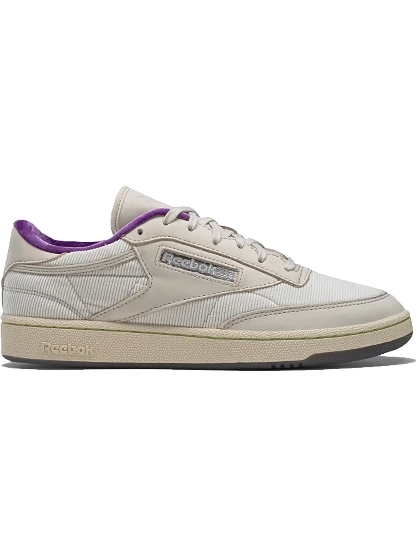 Кроссовки мужские Reebok Club C 85 Lifestyle, с принтом Minions Vicious 6 Lounge, Stucco/Stucco-Reebok Lee 6