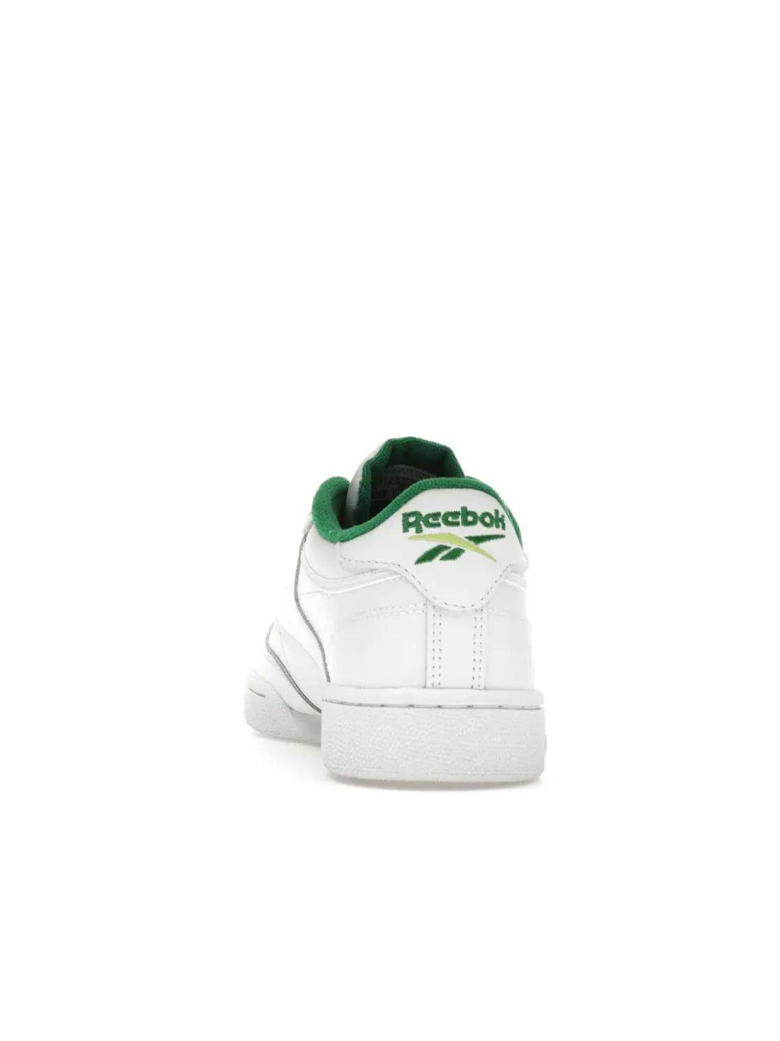 Мужские кроссовки с низким верхом Reebok Club C 85 — изображение 4 из 4, белый/зеленый/желтый
