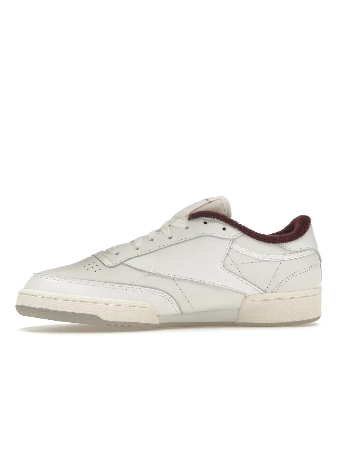 Кроссовки мужские Reebok Club C 85 Lifestyle, кожаные — изображение 3 из 4, белый