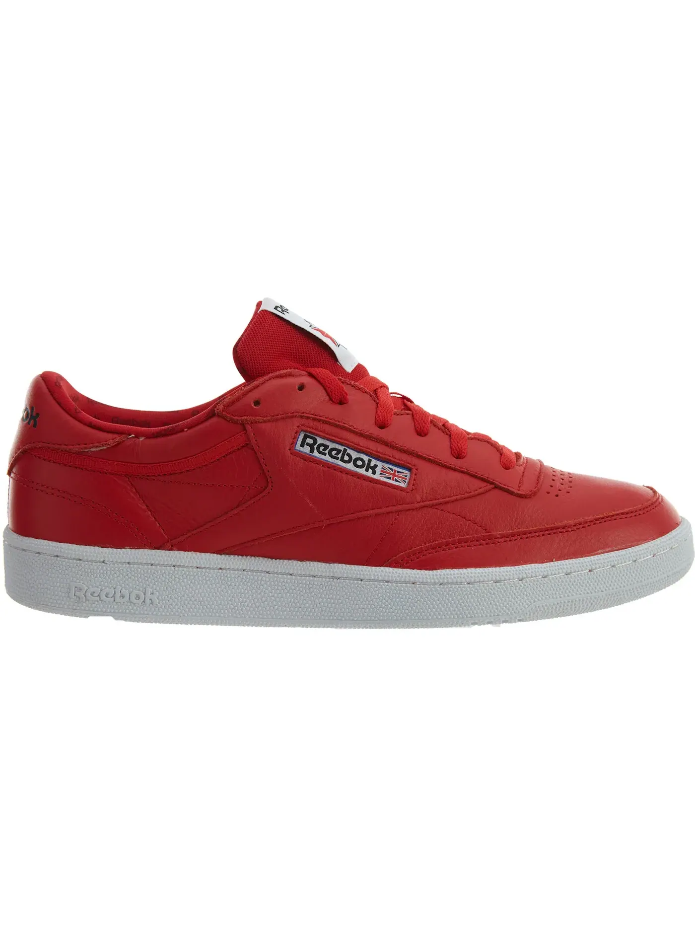 Кроссовки мужские Reebok Club C 85 So, Lifestyle — изображение 1 из 1, красный/белый/черный