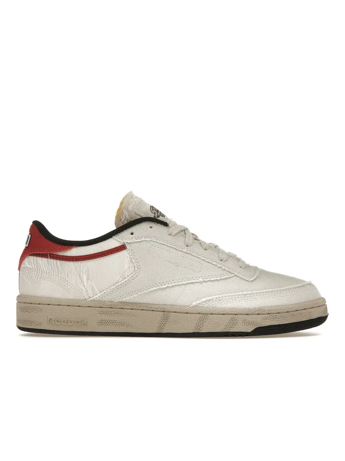 Кроссовки мужские Reebok Club C 85, низкий профиль, кожаные — изображение 1 из 4, красный