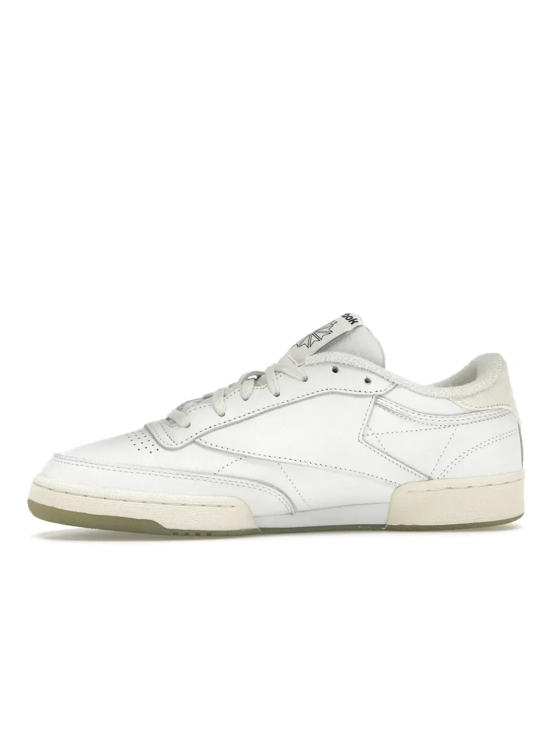Кроссовки мужские Reebok Club C 85 Tyrrell Winston, с принтом — изображение 3 из 4, белый/белый/черный