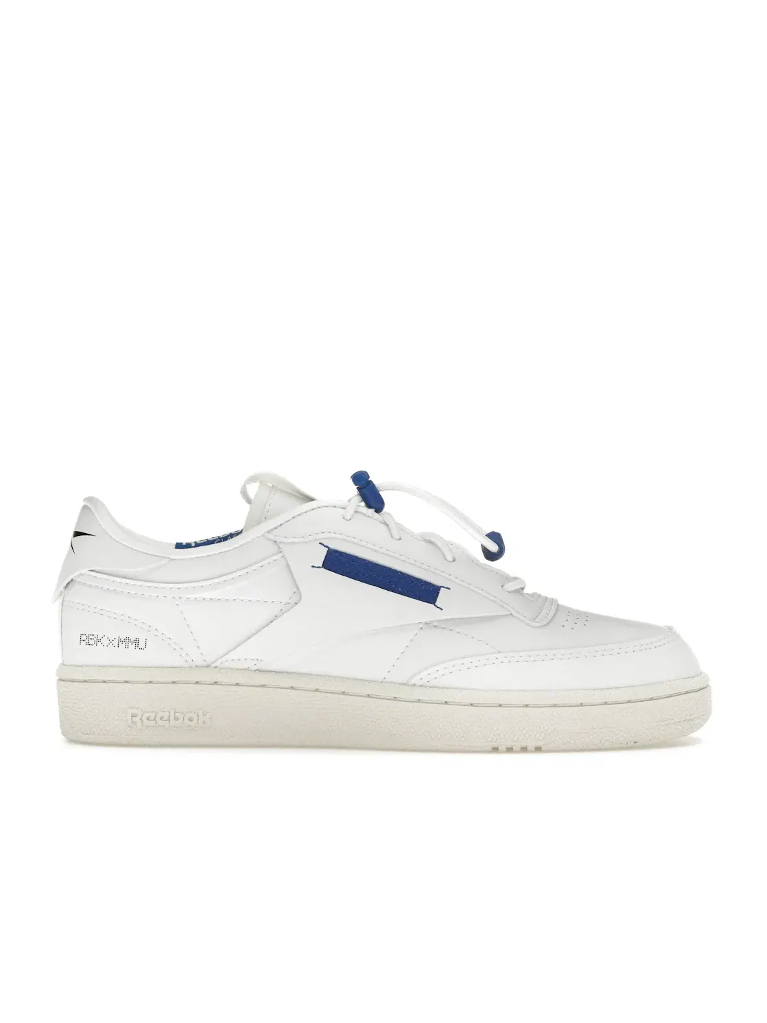Кроссовки мужские Reebok Club C 85 Vegan, Lifestyle — изображение 1 из 4, белый//синий