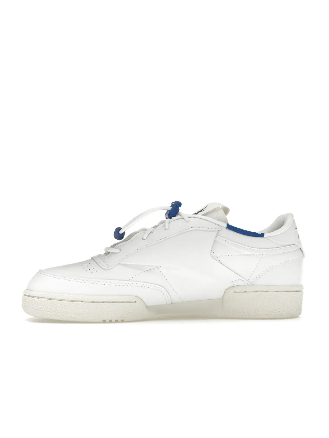 Кроссовки мужские Reebok Club C 85 Vegan, Lifestyle — изображение 3 из 4, белый//синий