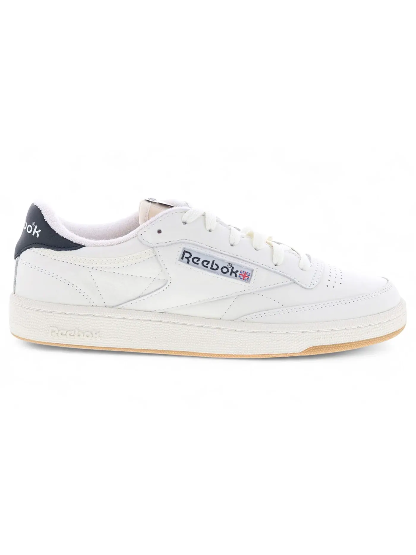Кроссовки мужские Reebok Club C 85 Vintage, кожаные — изображение 1 из 1, черный