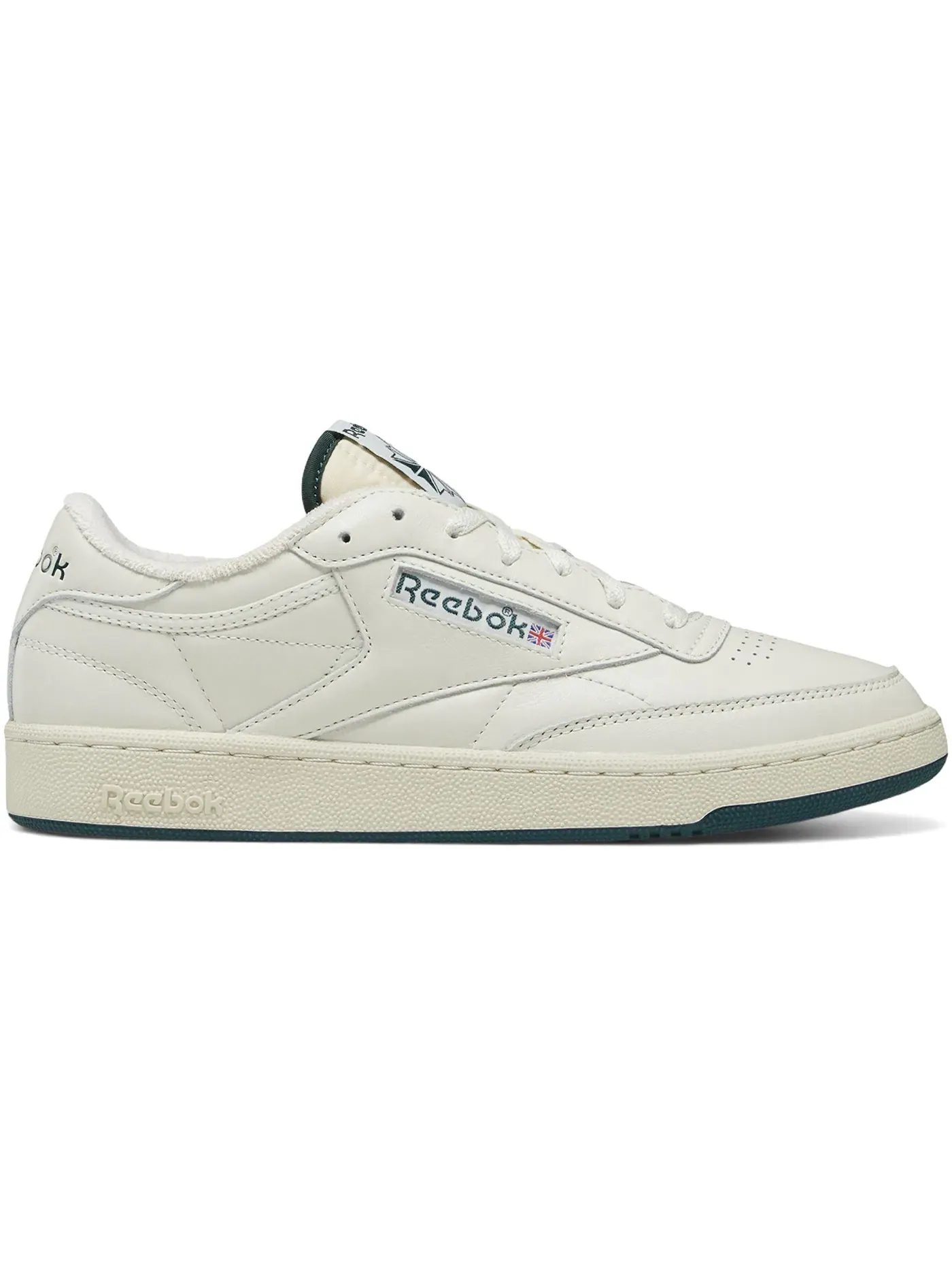 Кроссовки мужские Reebok Club C 85 Vintage, классические — изображение 1 из 1, зеленый
