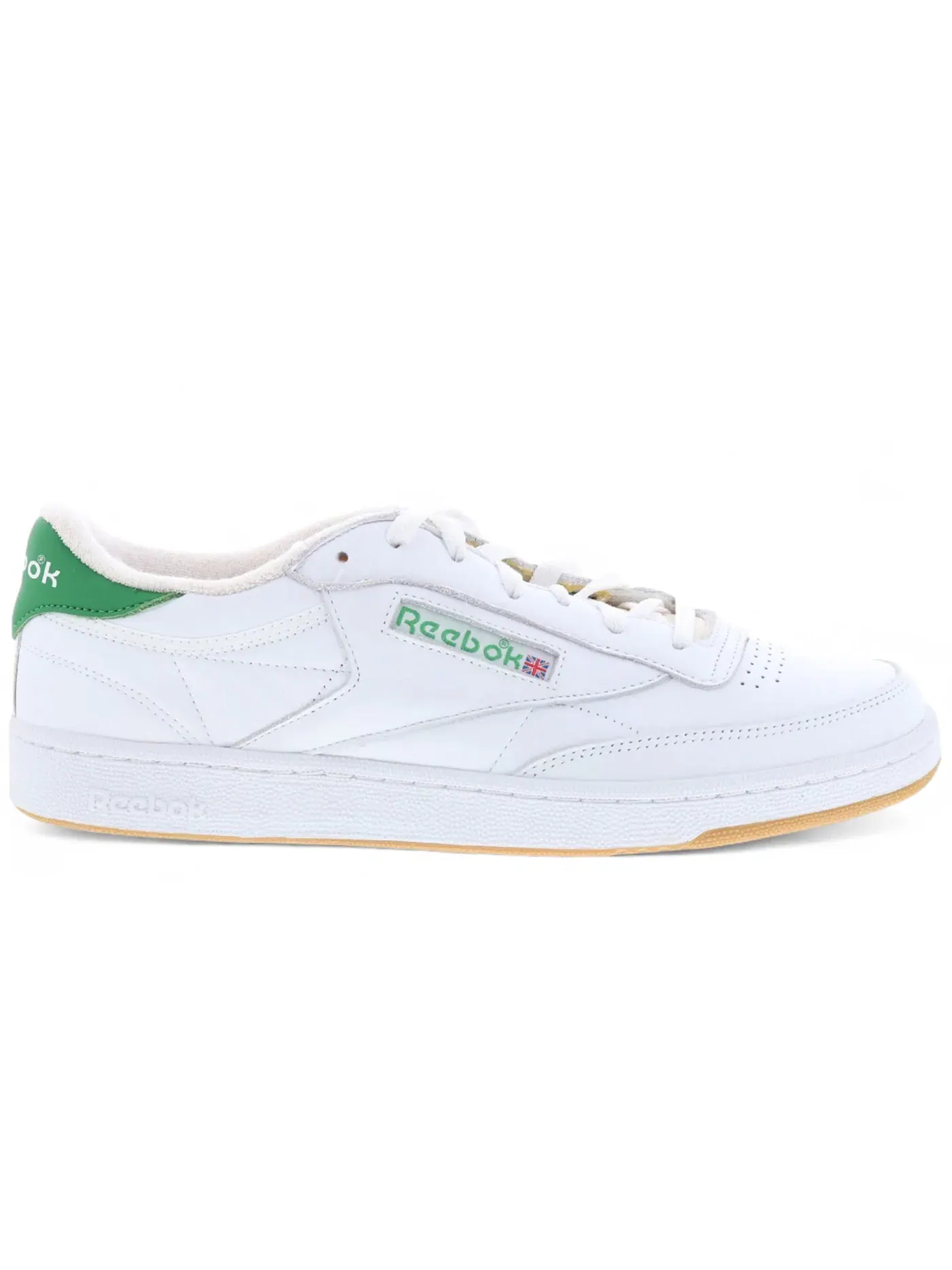 Кроссовки мужские Reebok Club C 85 Vintage, кожаные — изображение 1 из 1, белый