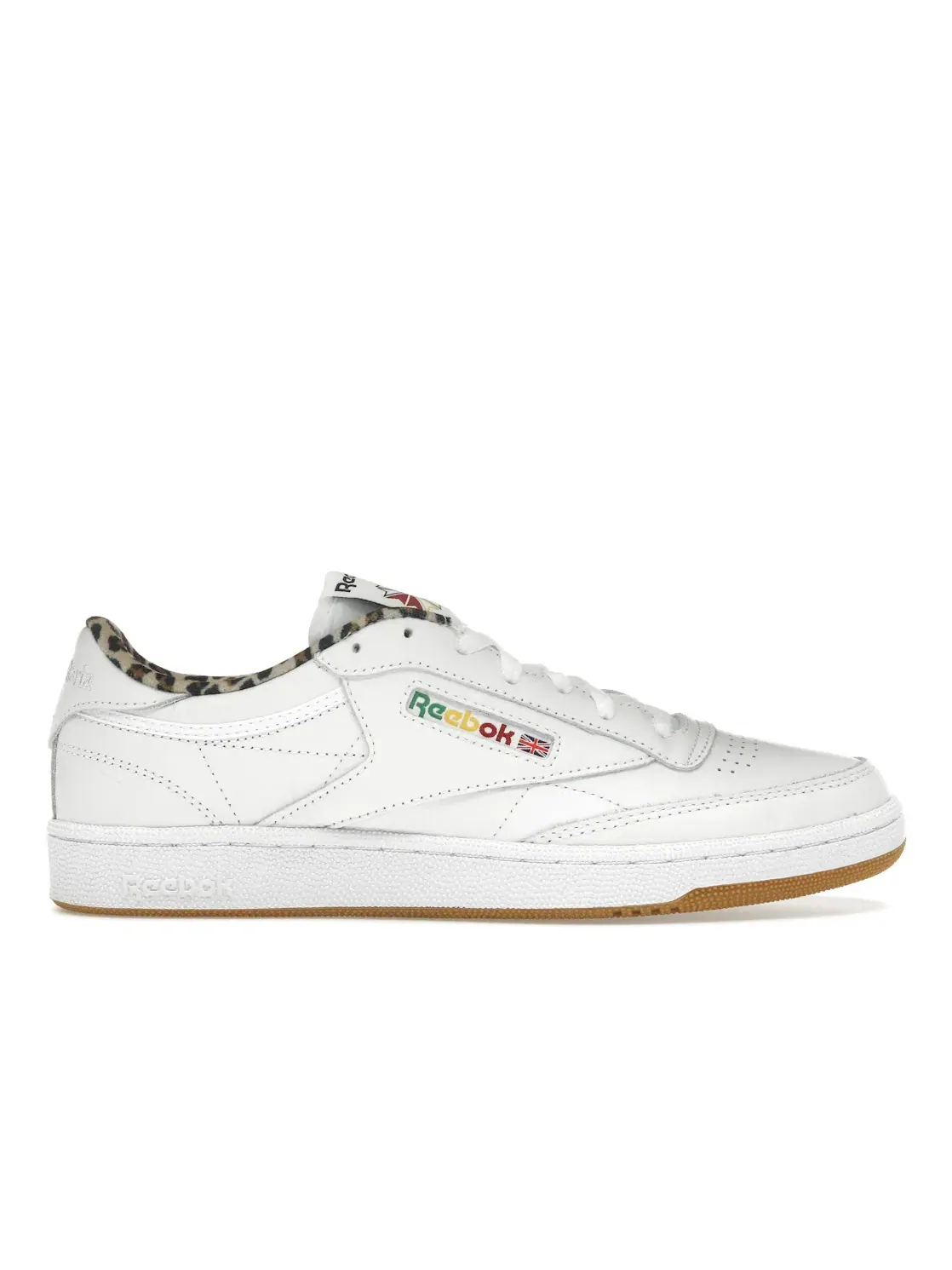 Кроссовки мужские Reebok Club C 85 Wacko Maria, кожаные — изображение 1 из 4, белый