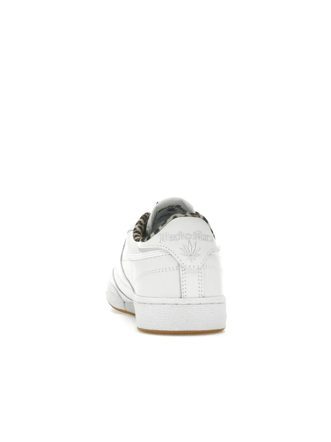 Кроссовки мужские Reebok Club C 85 Wacko Maria, кожаные — изображение 4 из 4, белый