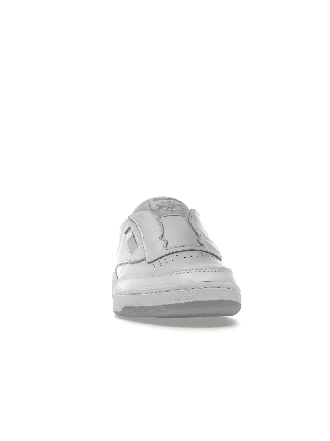 Кроссовки мужские Reebok Club C Laceless Mule Beams, без шнурков — изображение 2 из 4, белый/белый