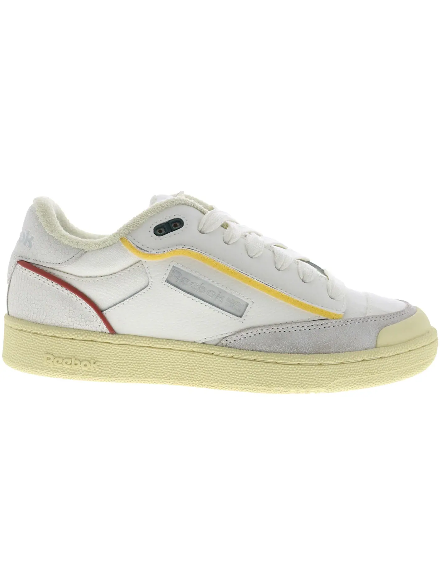 Кроссовки мужские Reebok Club C Bulc повседневные, кожаные — изображение 1 из 1, белый
