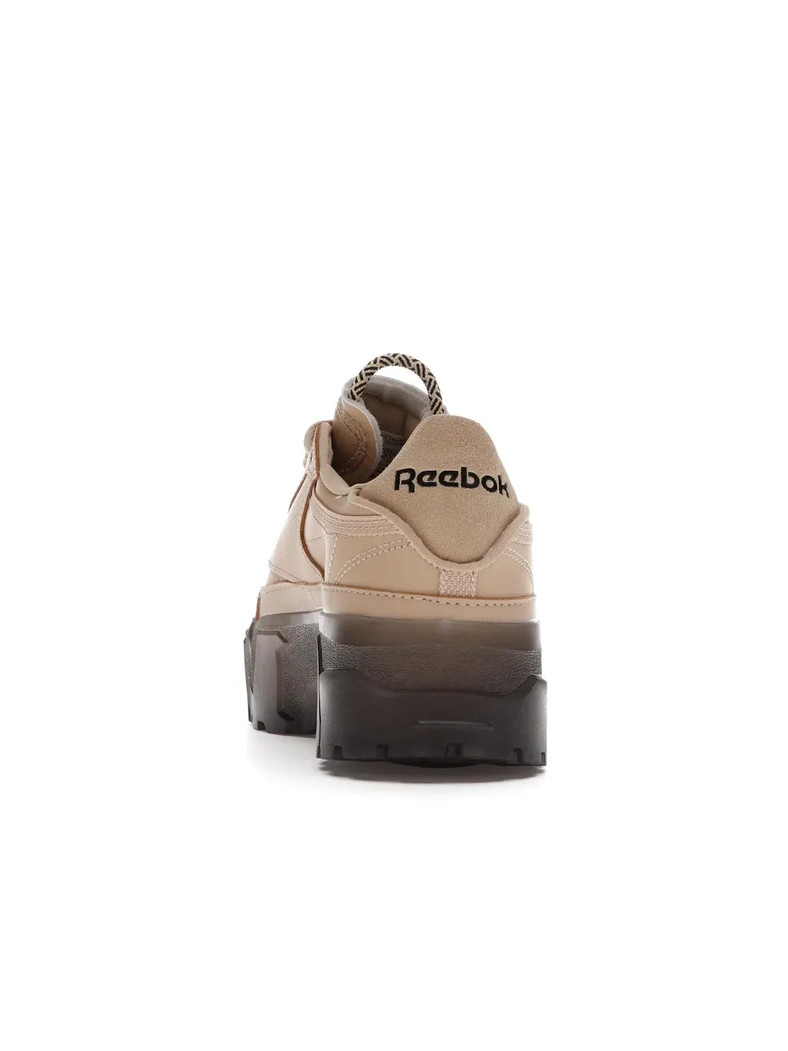 Кроссовки женские Reebok Club C Cardi B Lifestyle, контрастные детали — изображение 4 из 4, черный
