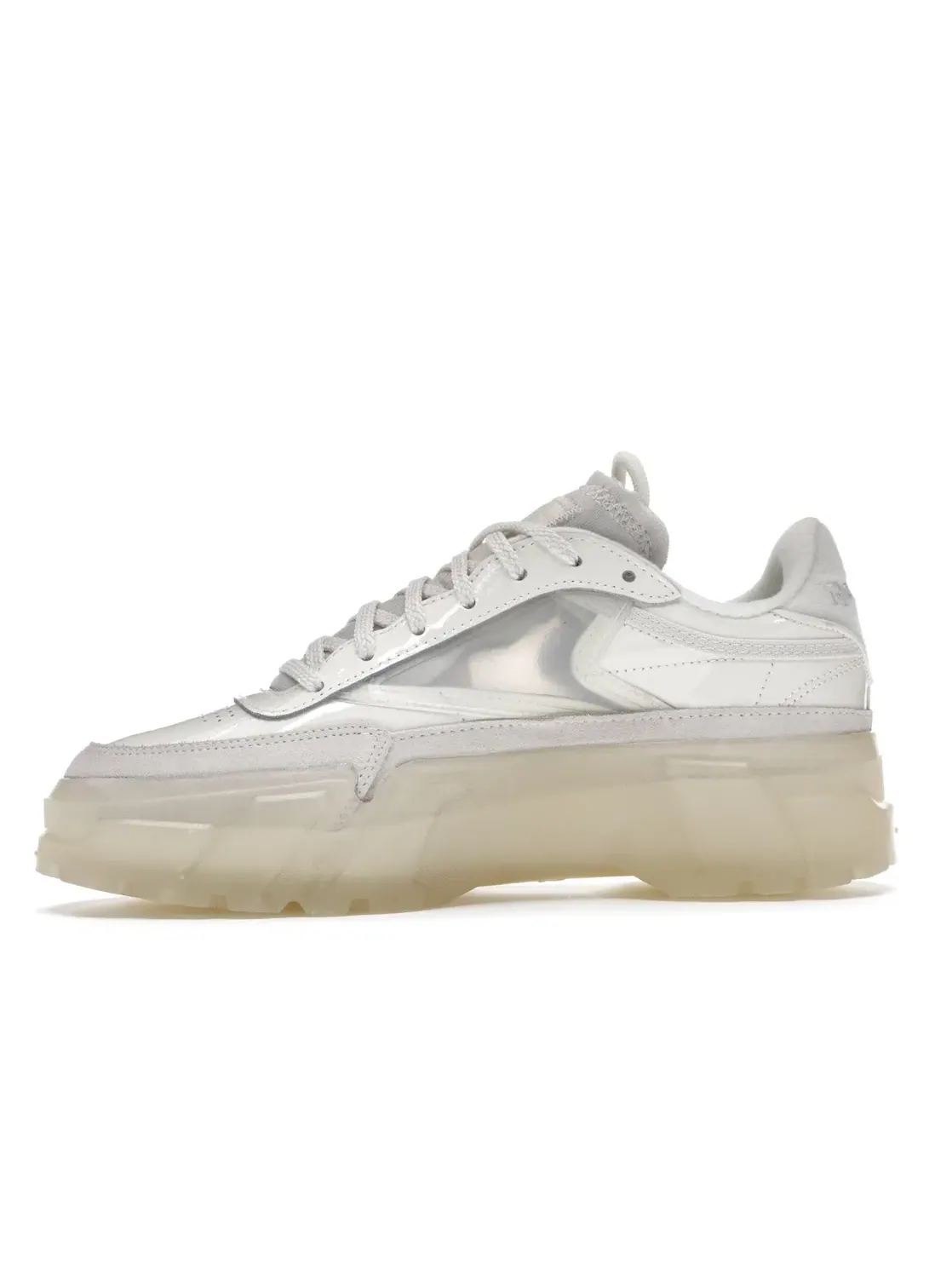 Кроссовки женские Reebok Club C Cardi, Lifestyle — изображение 3 из 4, прозрачный