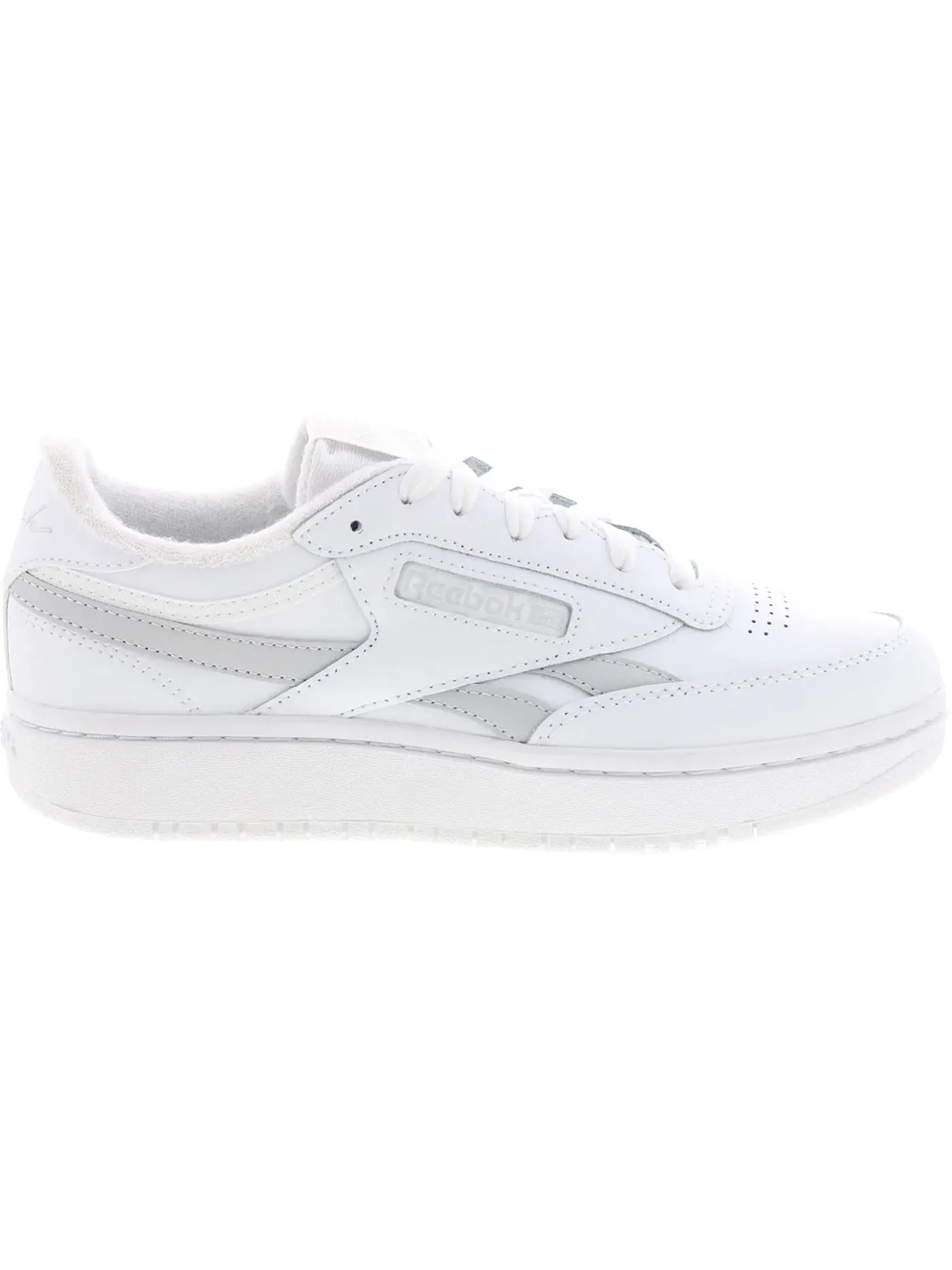 Кроссовки женские Reebok Club C Double Revenge, кожаные — изображение 1 из 1, серый