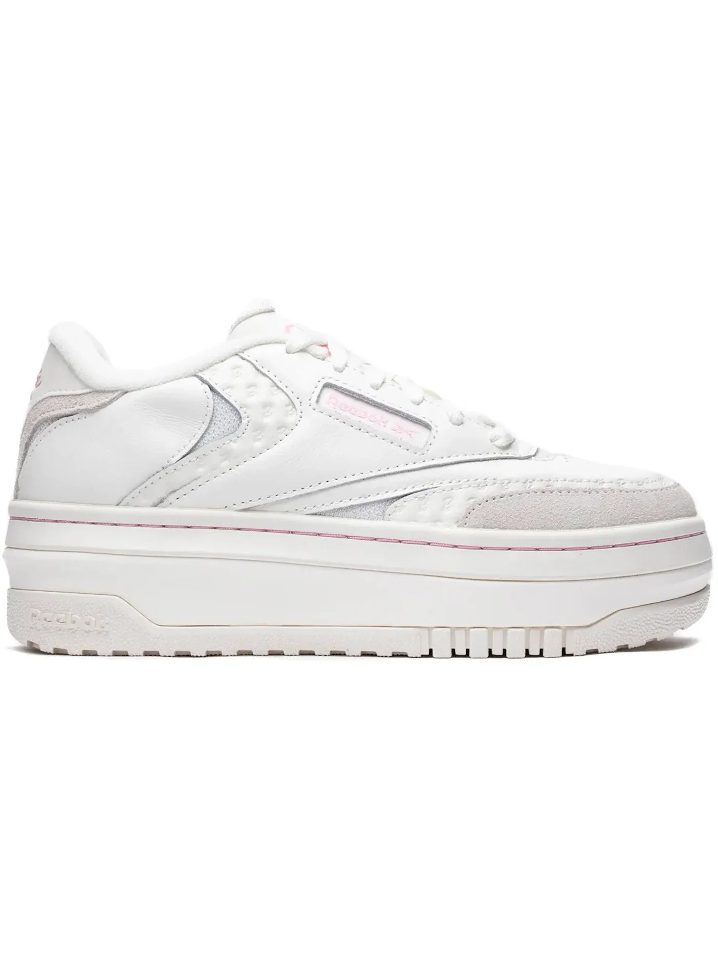 Кроссовки женские Reebok Club C Extra Lifestyle Chalk Chalk Astro Rose — изображение 1 из 1, розовый